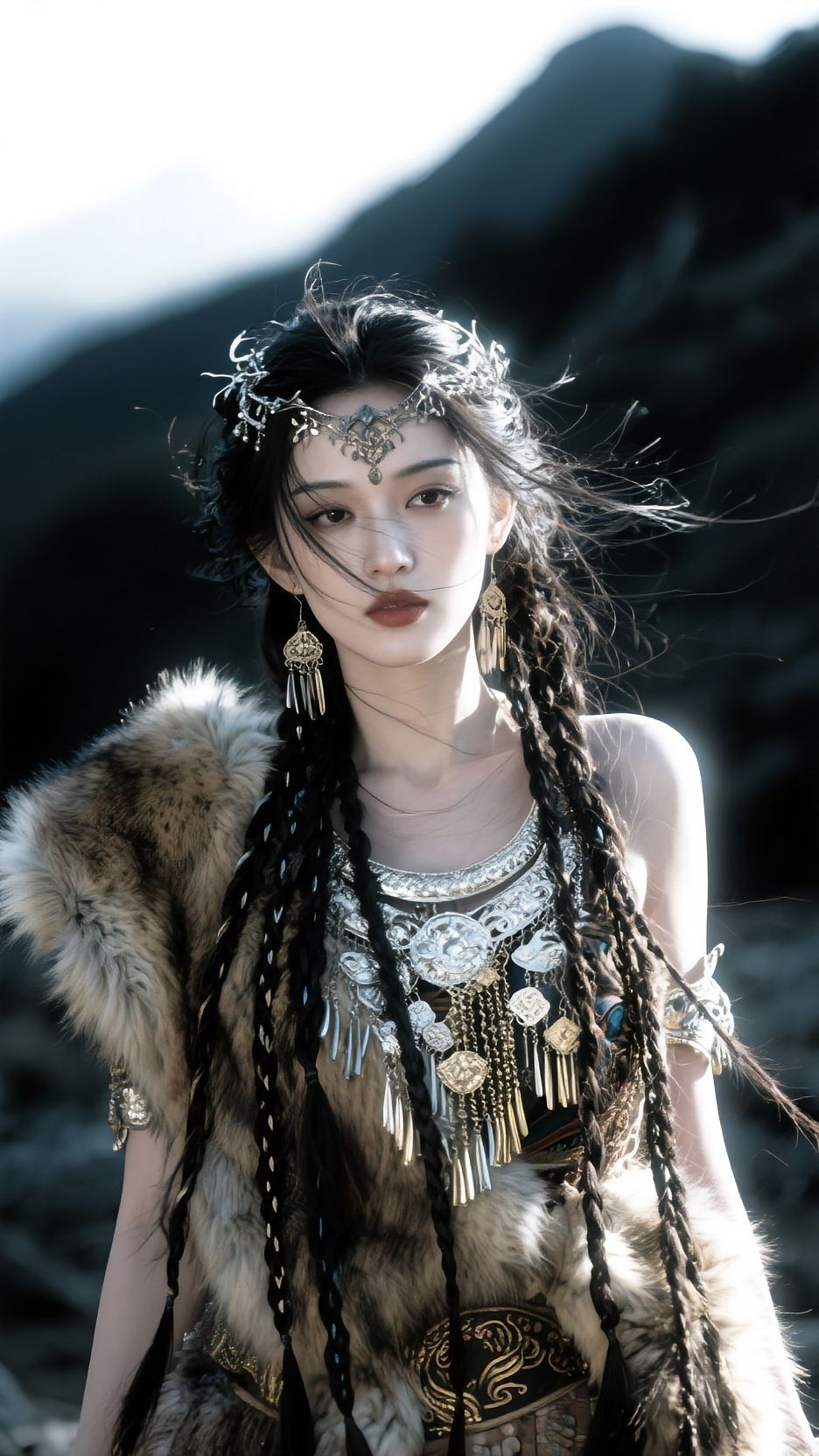 不思量,自难忘。异域风 壁纸推荐 背景图 ai绘画生成,第2张