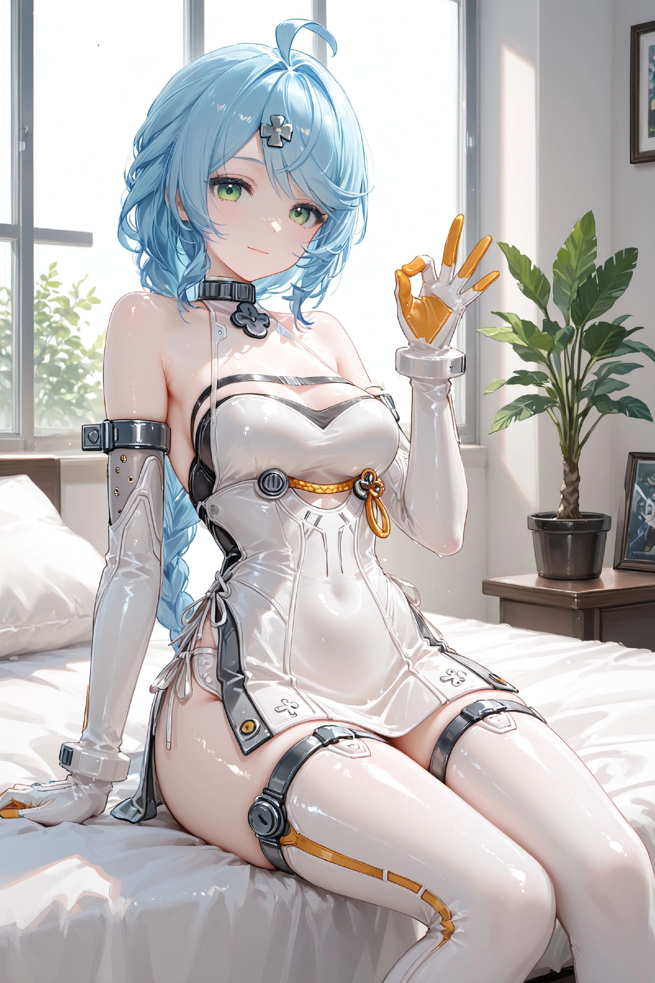 二次元游戏绝区零美女 爱丽丝 浮波柚叶 现代机甲风格 超高清,第2张