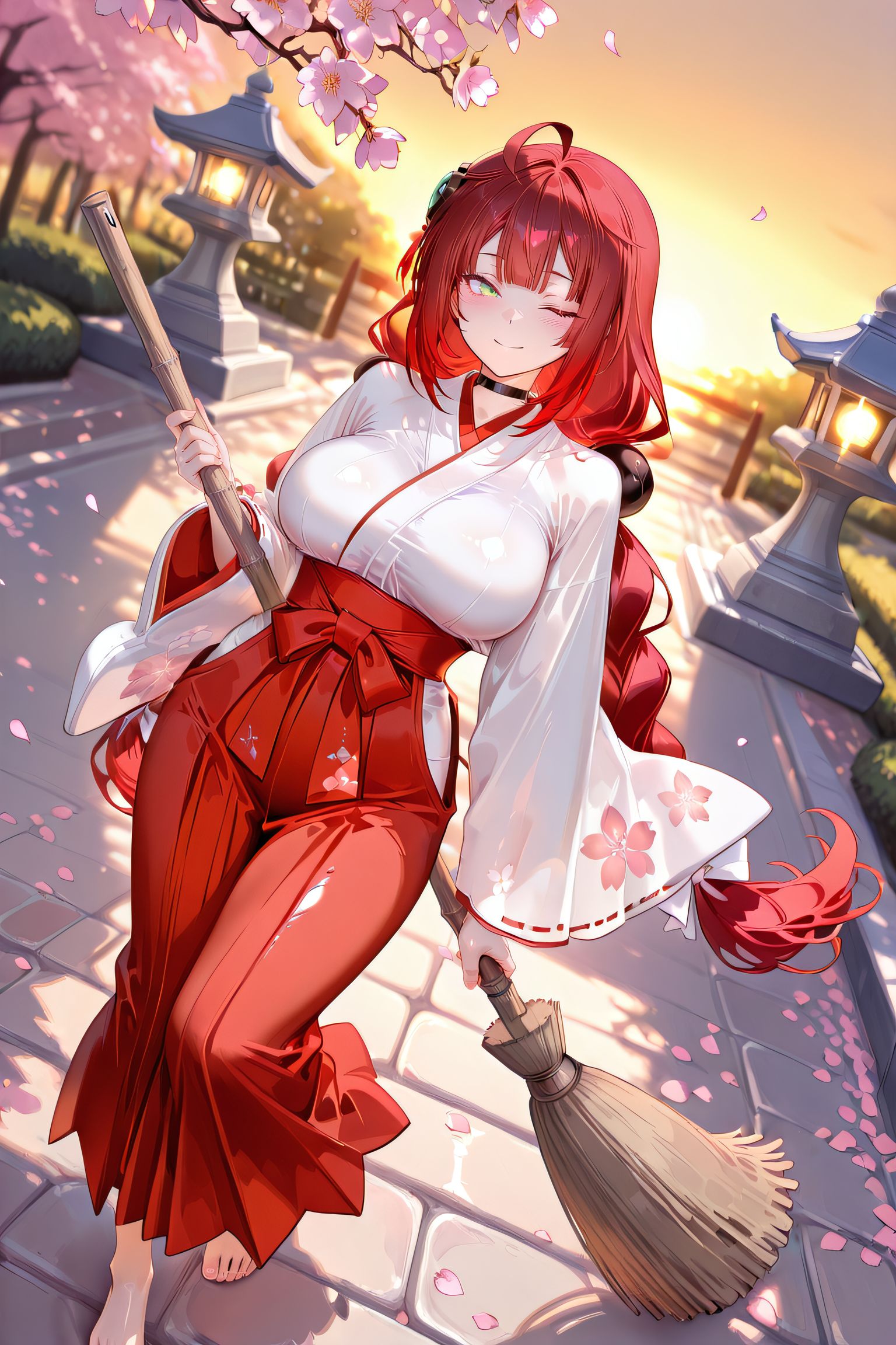 二次元游戏绝区零 美女 JK裙子 白丝袜,第2张