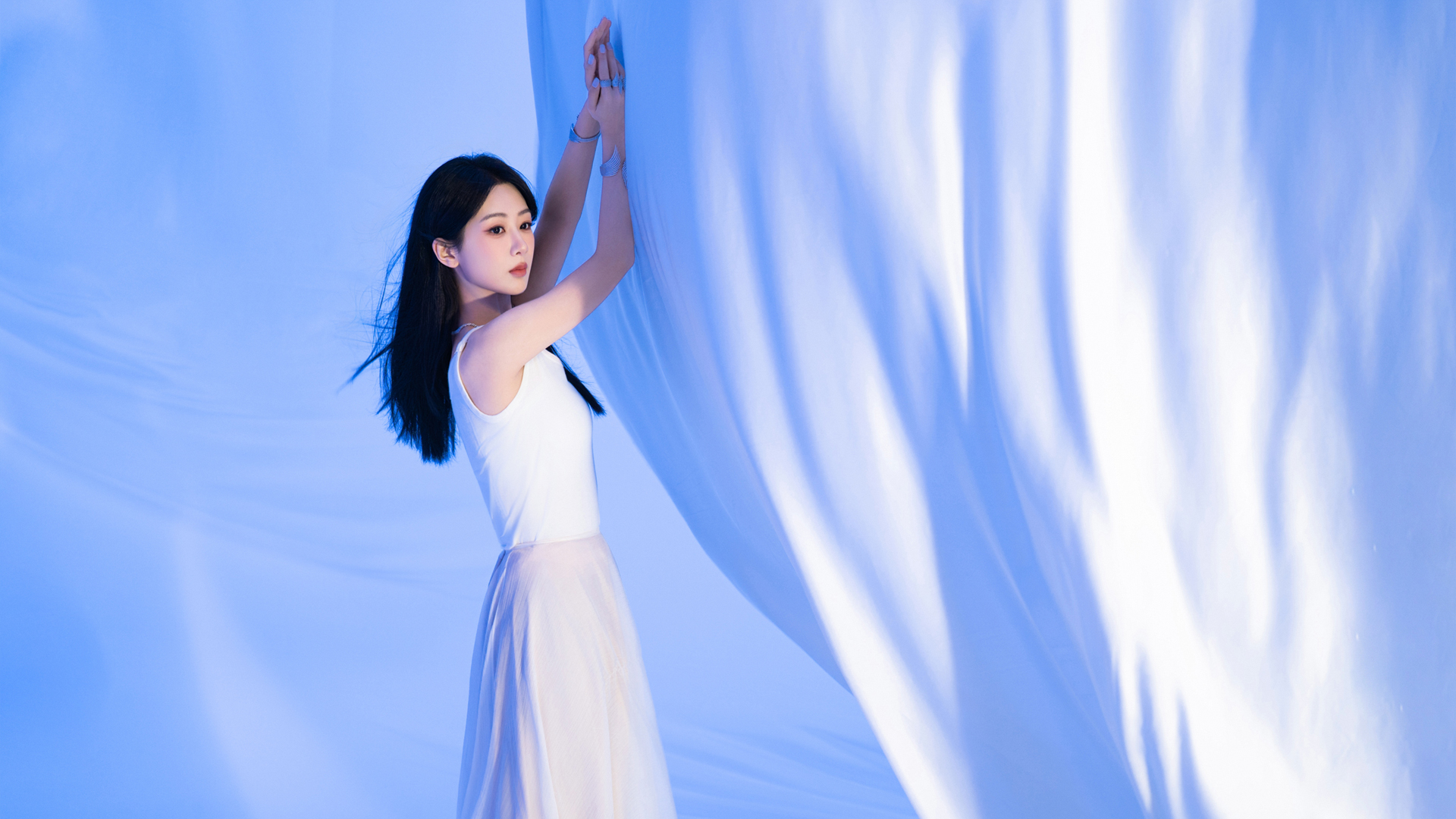 杨紫 淡雅梦境 美女壁纸,第1张