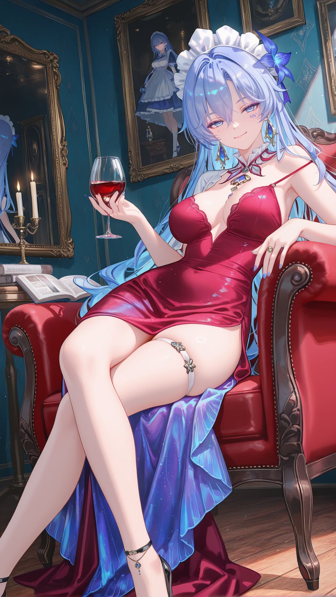 鸣潮 坎特蕾拉 手机壁纸 御姐美女,第8张