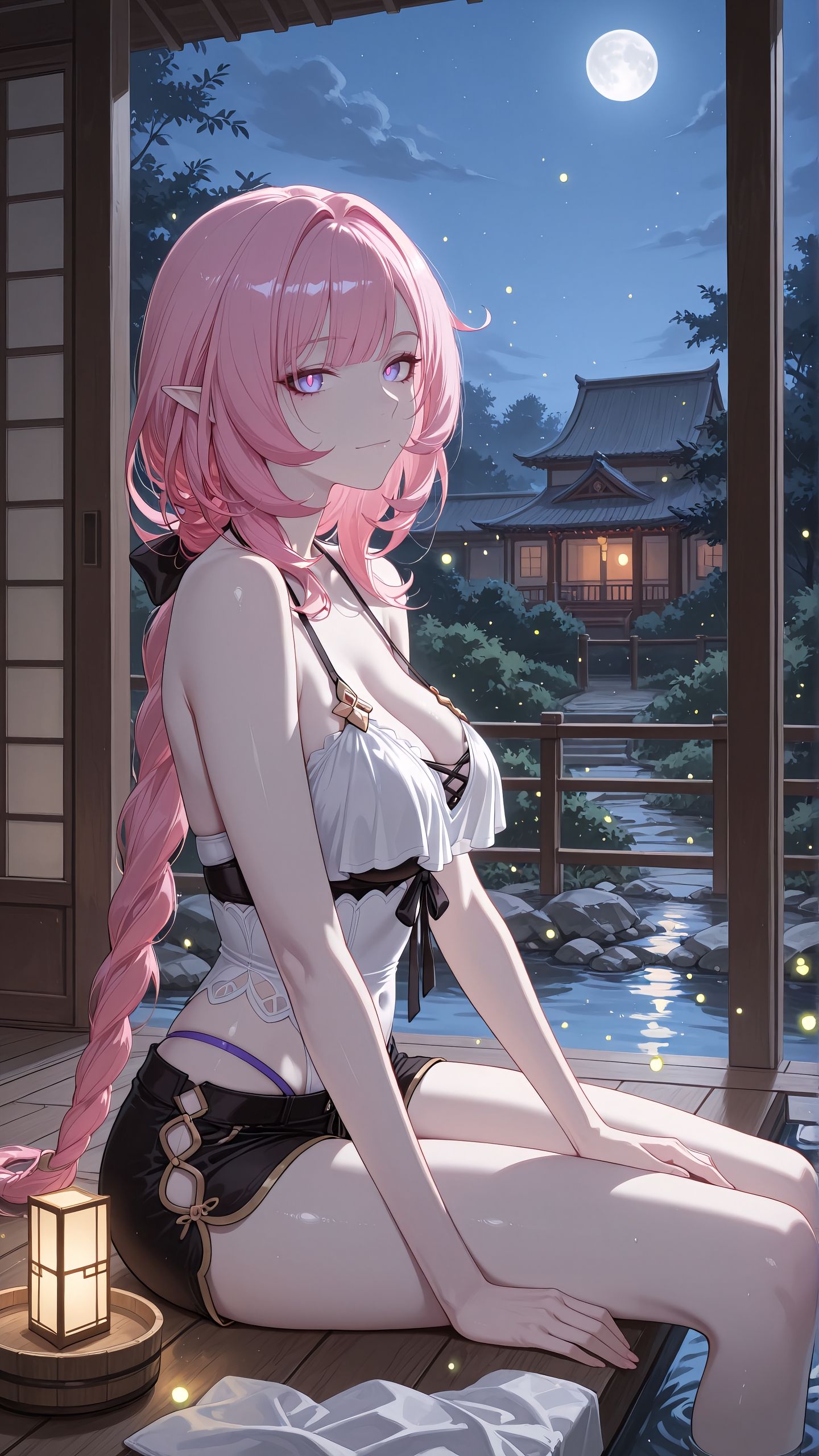 热爱音乐的爱莉希雅 二次元游戏 Ai绘画 崩坏星穹铁道,第2张