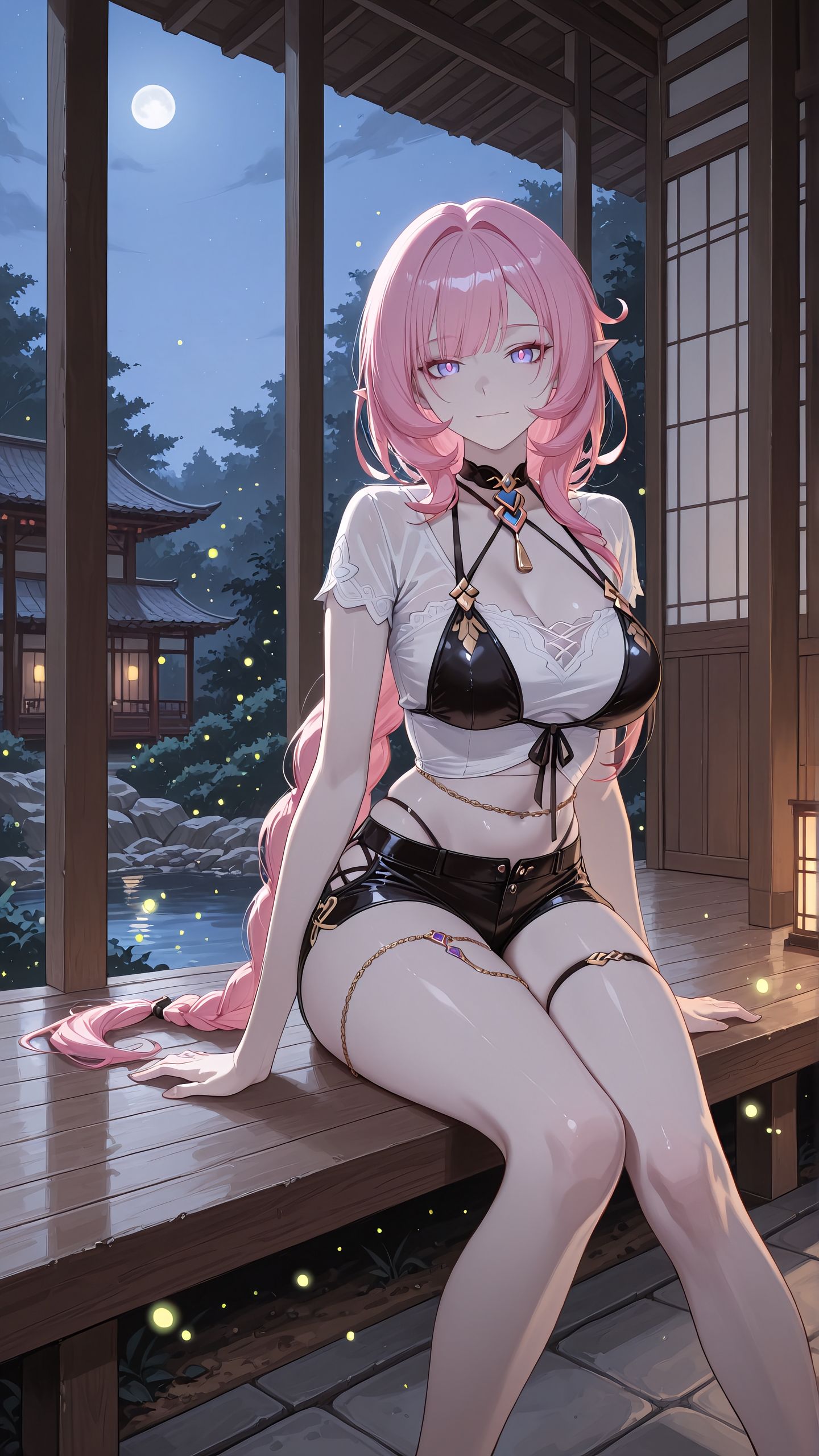 热爱音乐的爱莉希雅 二次元游戏 Ai绘画 崩坏星穹铁道,第4张