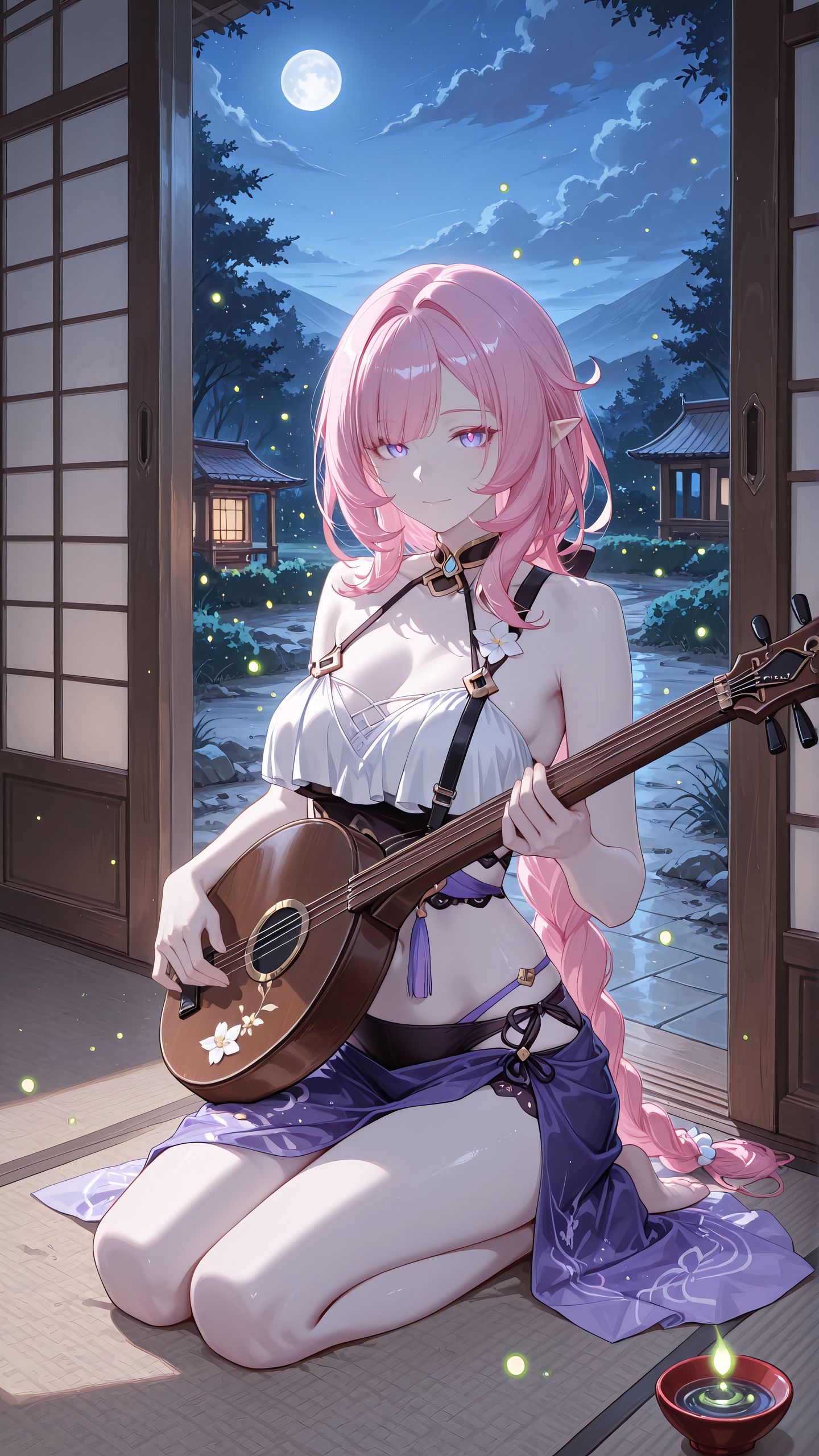 热爱音乐的爱莉希雅 二次元游戏 Ai绘画 崩坏星穹铁道,第7张