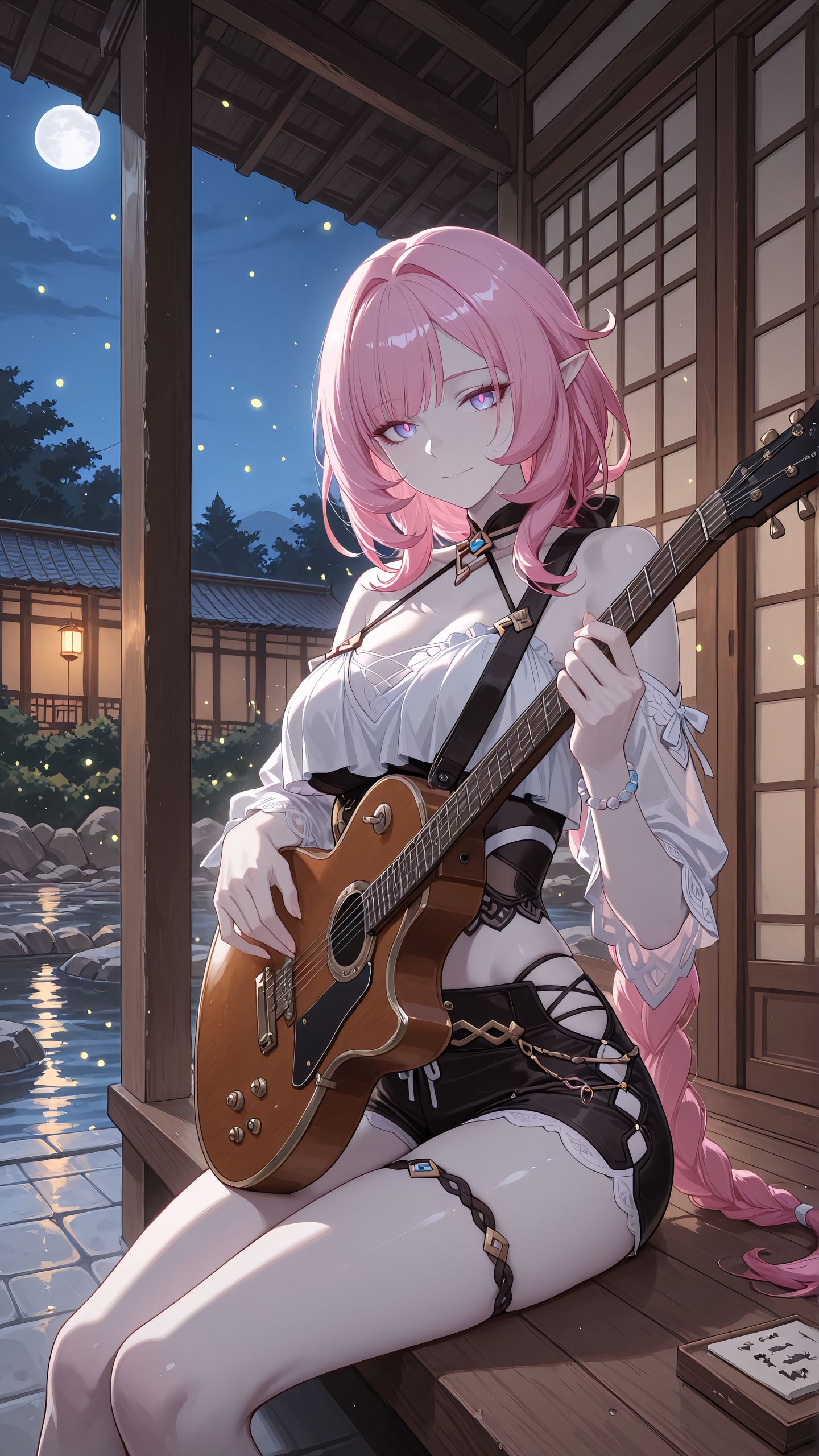 热爱音乐的爱莉希雅 二次元游戏 Ai绘画 崩坏星穹铁道,第6张