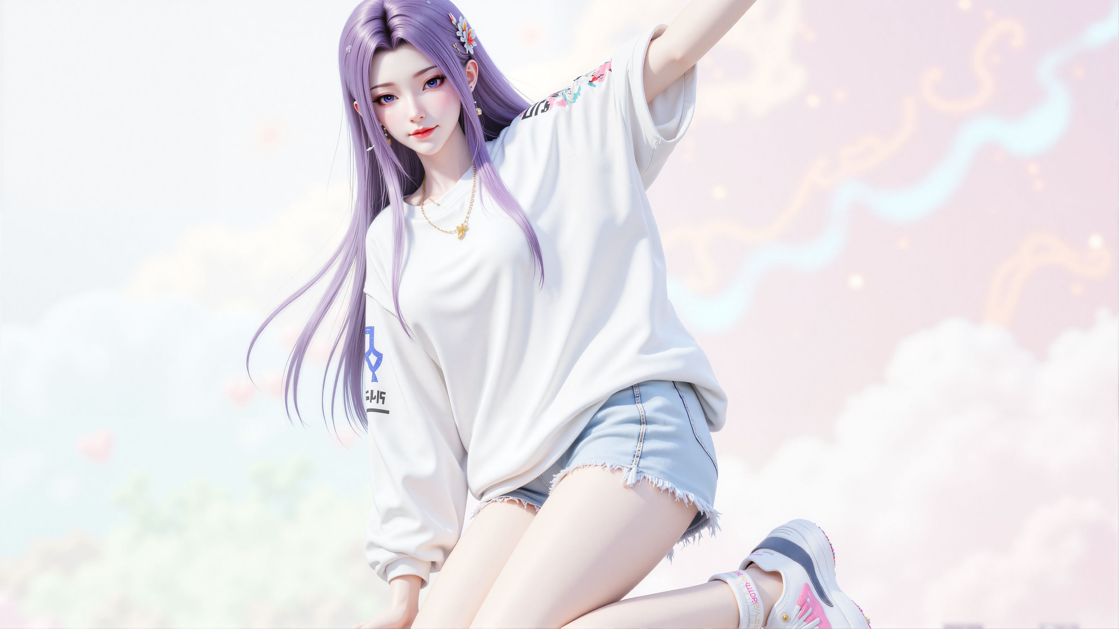 【4P】元瑶 简约横版电脑桌面背景壁纸图片 国漫女神美女 凡人修仙传动漫,第3张