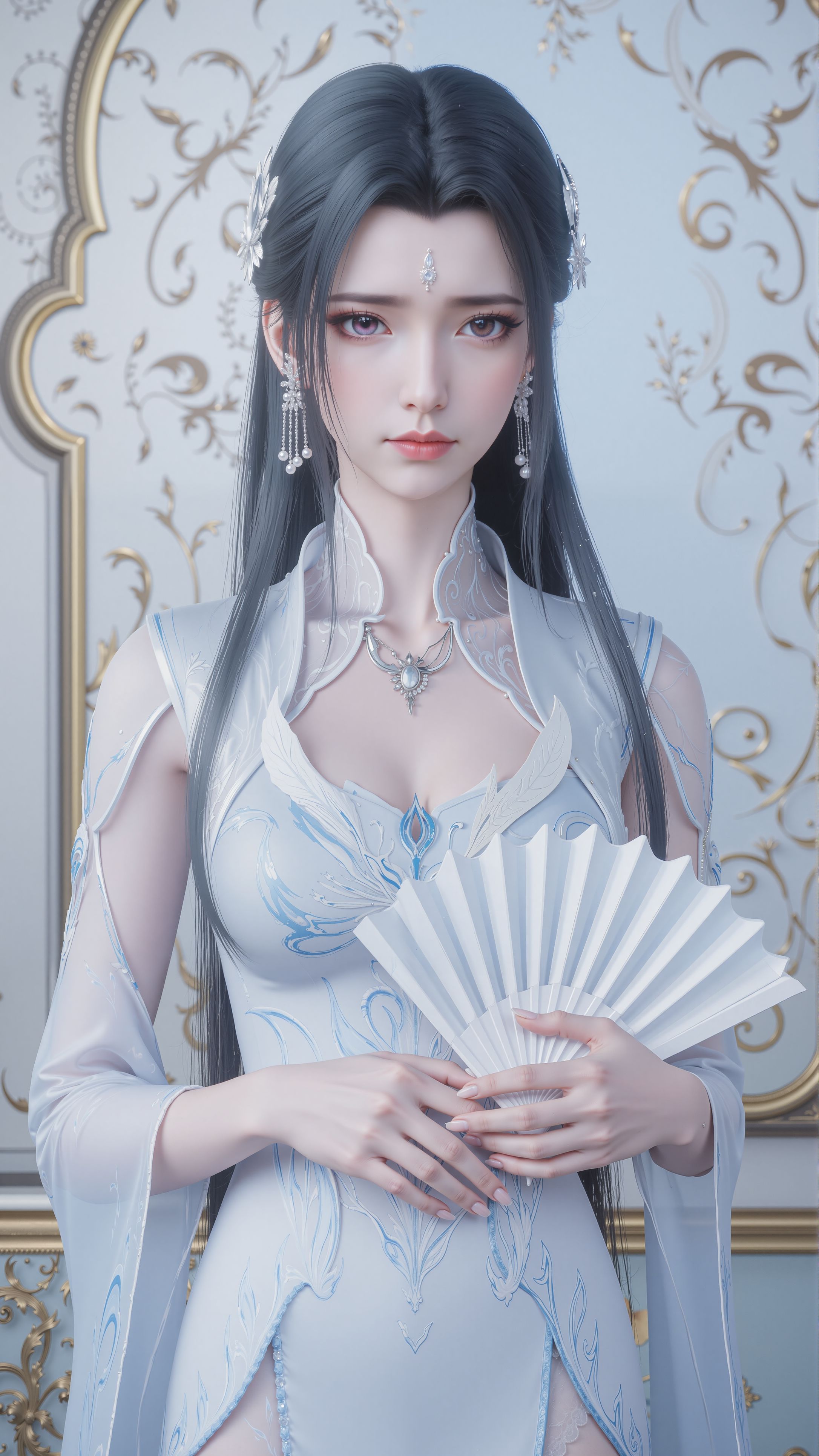 诛仙3 旗袍陆雪琪 嫉妒张小凡 国漫女神美女古风动漫壁纸图片,第6张