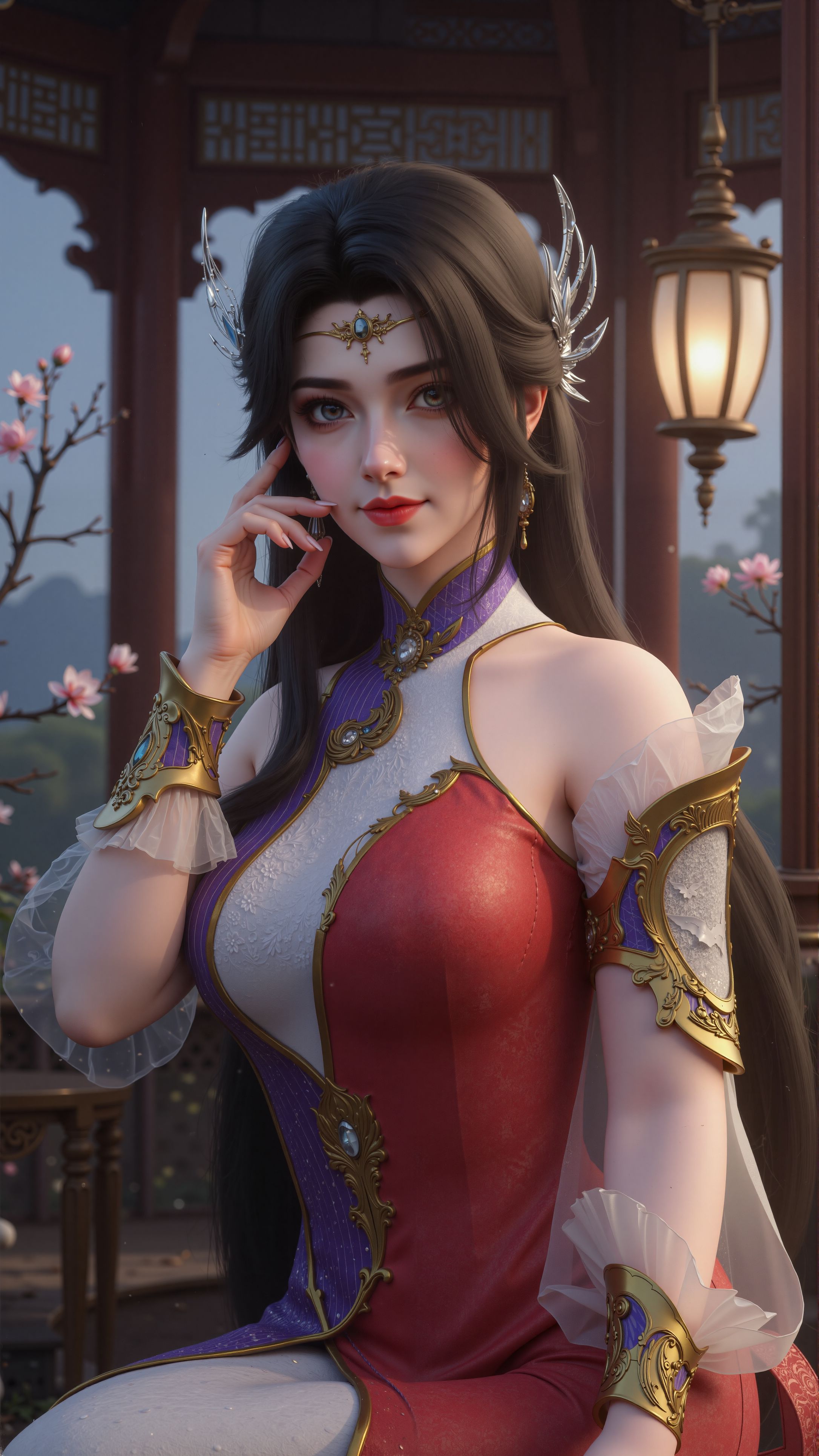 斗破苍穹 玄衣 国漫女神美女壁纸 御姐型,第3张