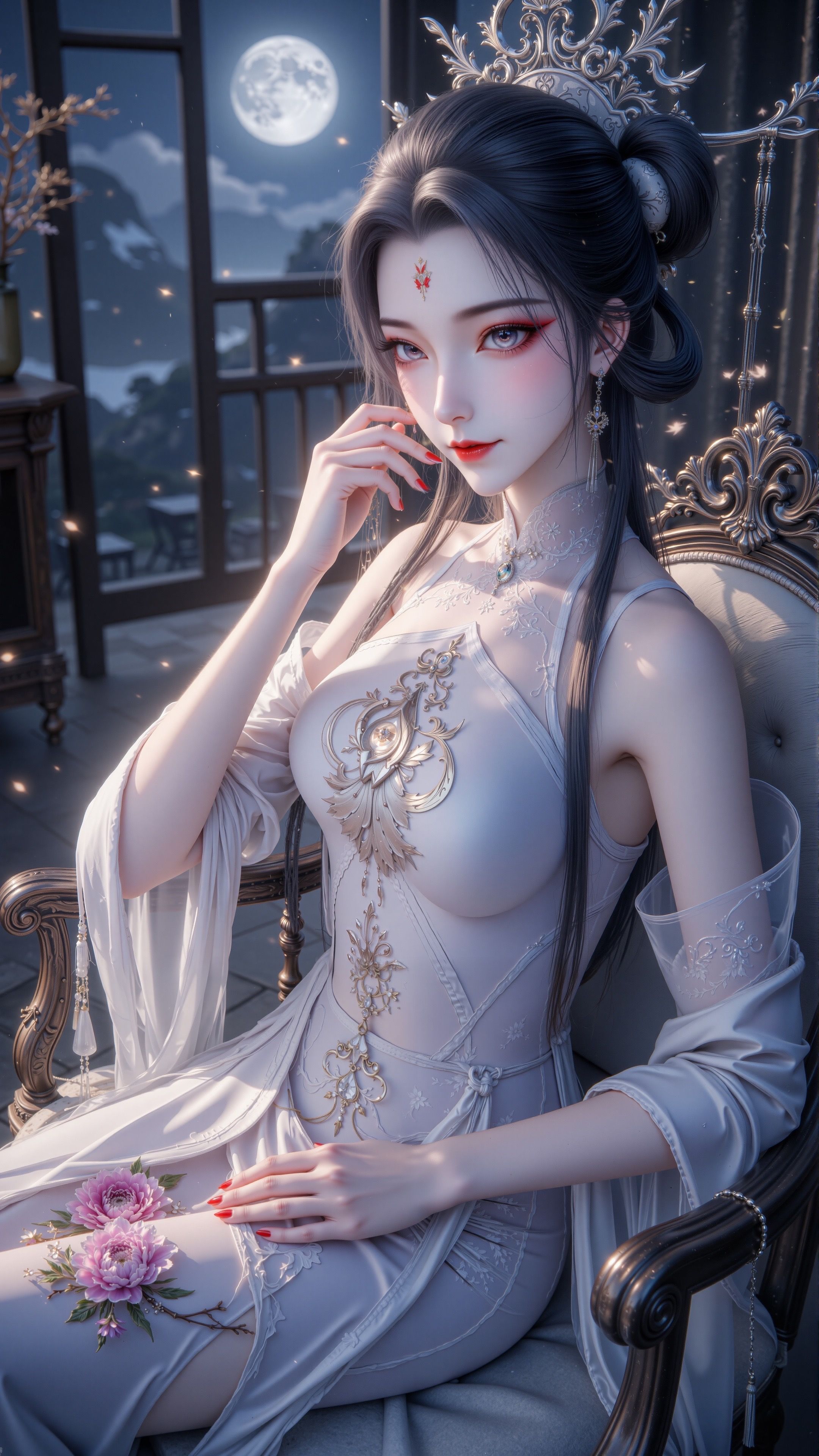 国漫女神壁纸 诛仙 小白 点击图片下载高清原图,第4张