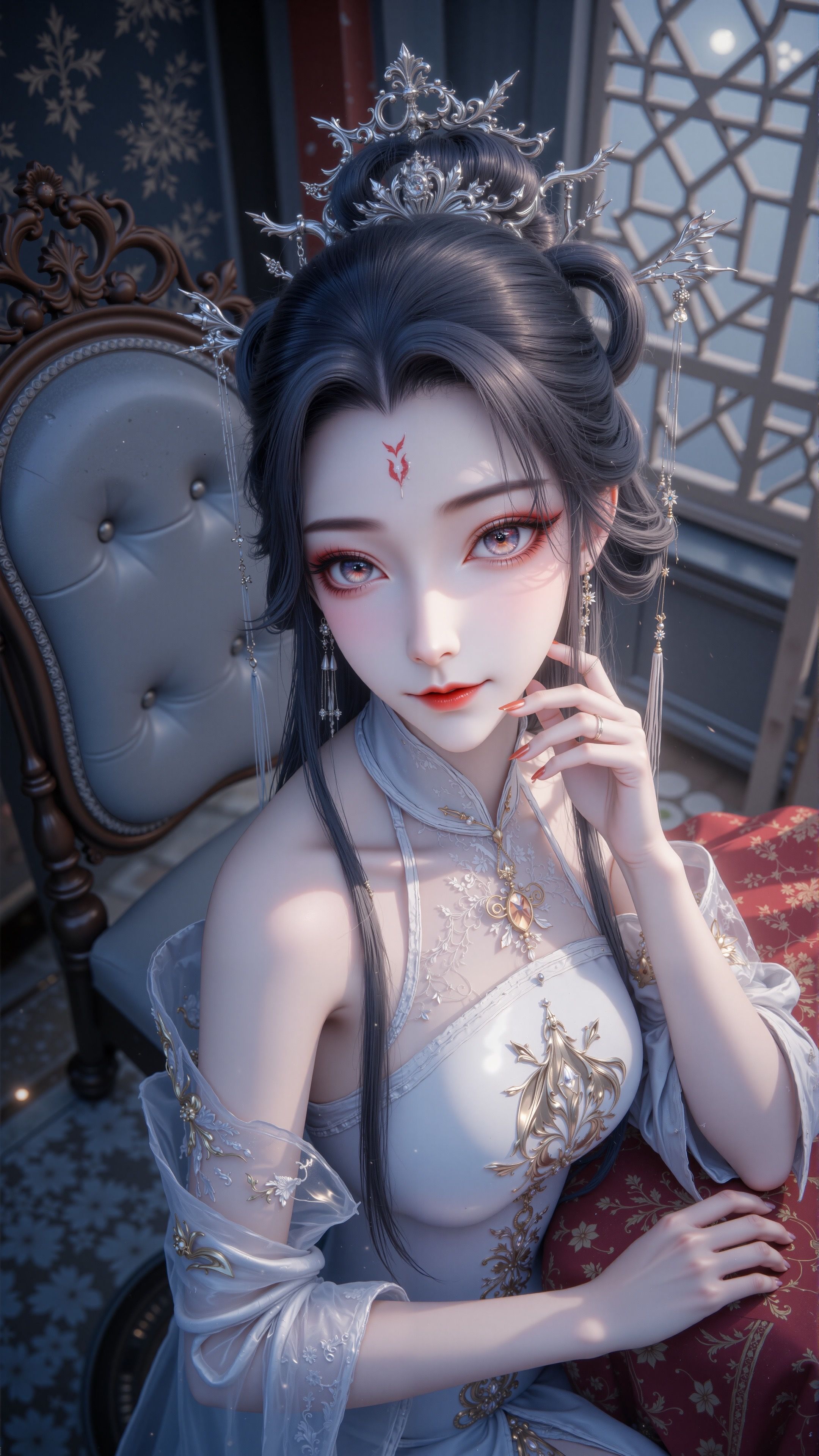 国漫女神壁纸 诛仙 小白 点击图片下载高清原图,第3张