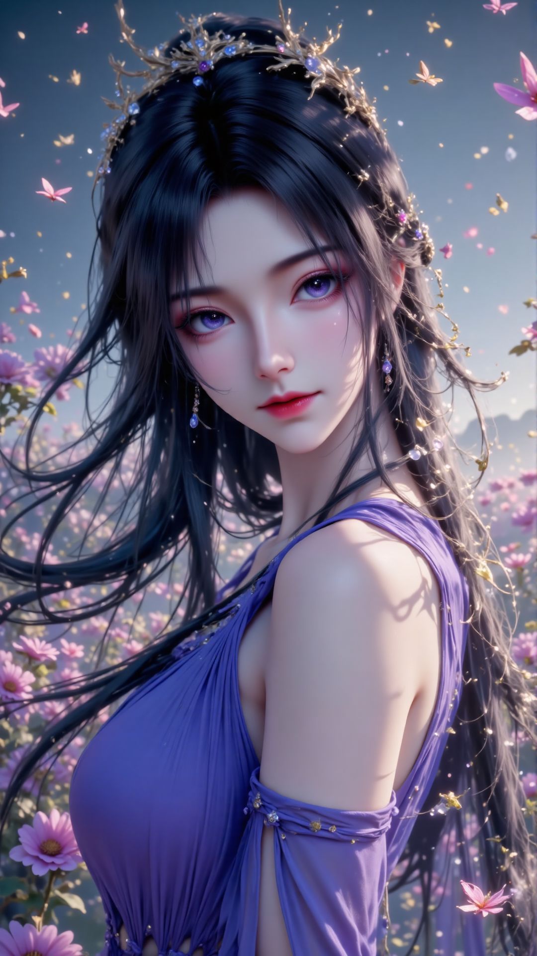紫灵的魅影 高冷仙姿 国漫女神 凡人修仙传,第5张