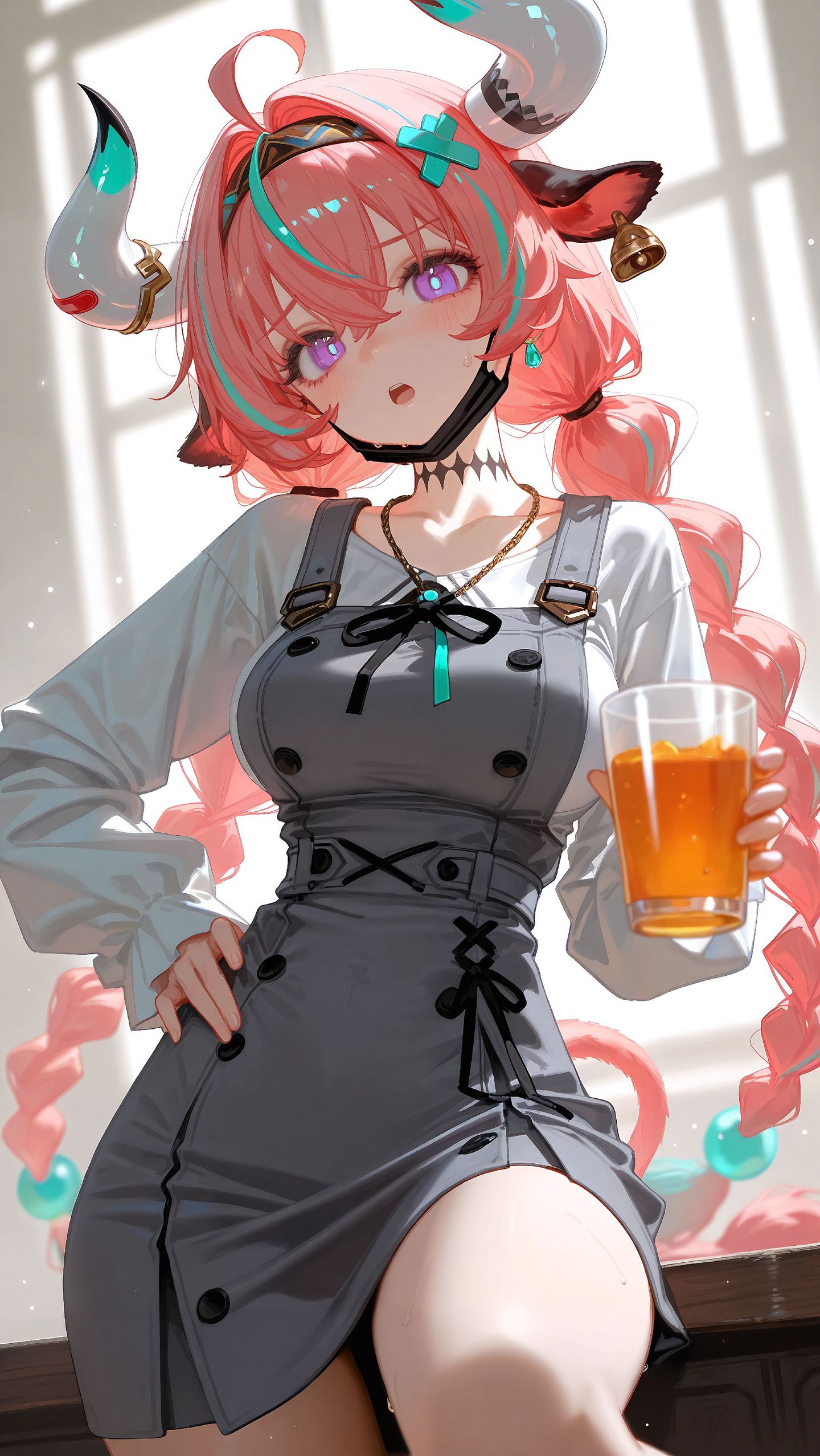 二次元游戏壁纸 原神 申鹤 芙宁娜 纳西妲 神里绫华 美女图片,第2张