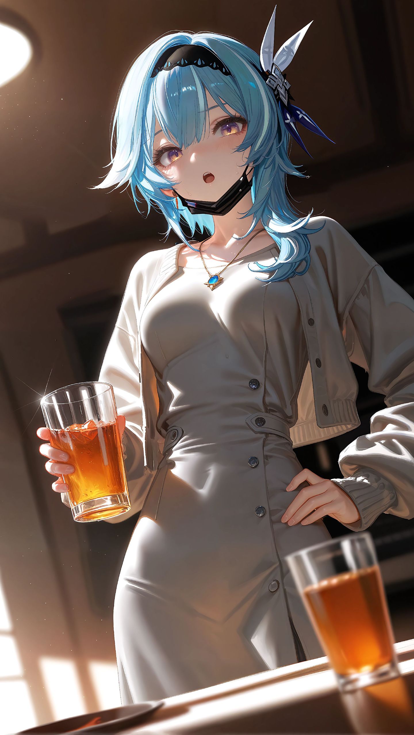 二次元游戏壁纸 原神 申鹤 芙宁娜 纳西妲 神里绫华 美女图片,第6张