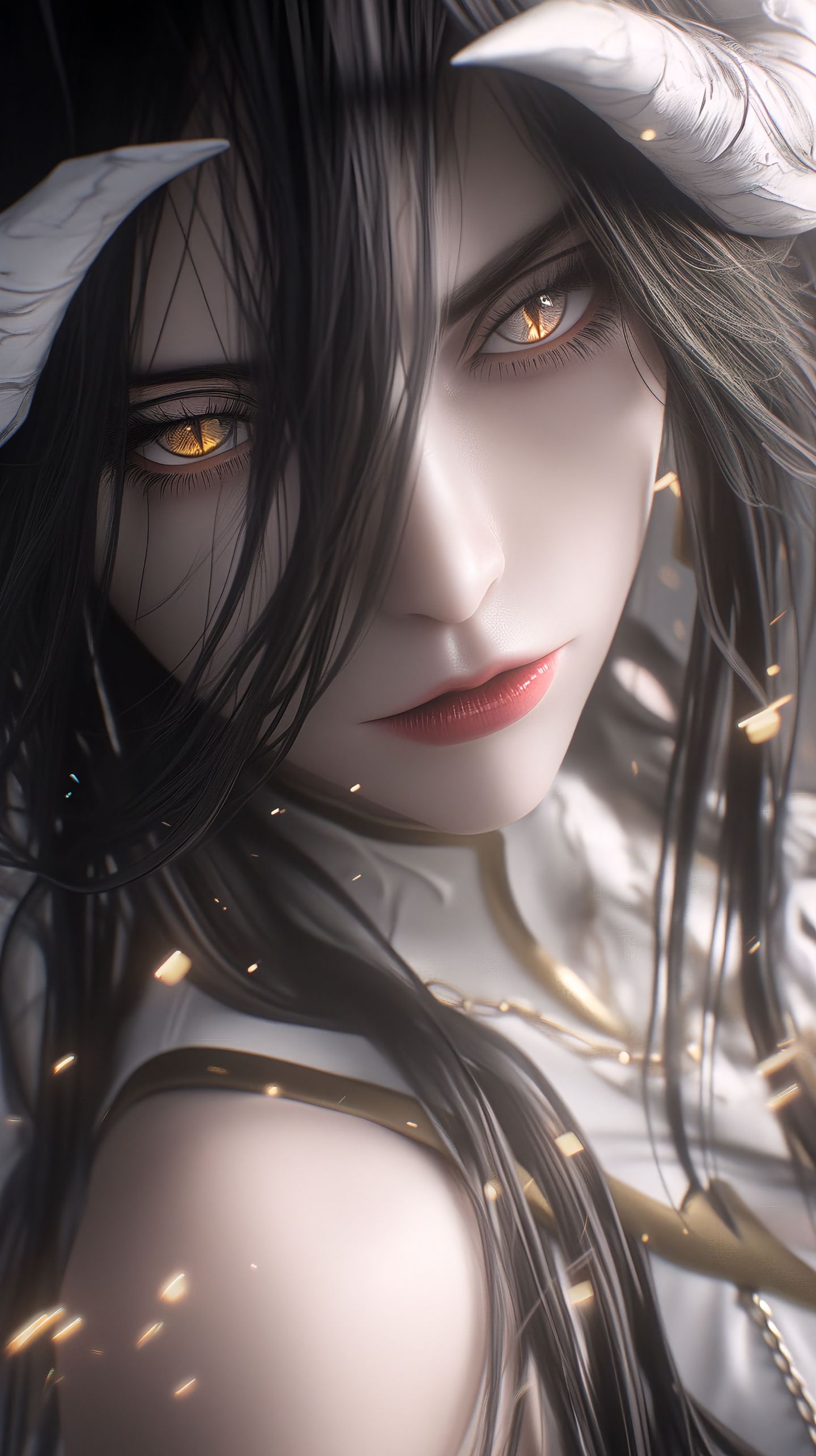 超酷超帅 overlord 雅儿贝德 ai绘画壁纸 手机锁屏桌面超美图片,第1张