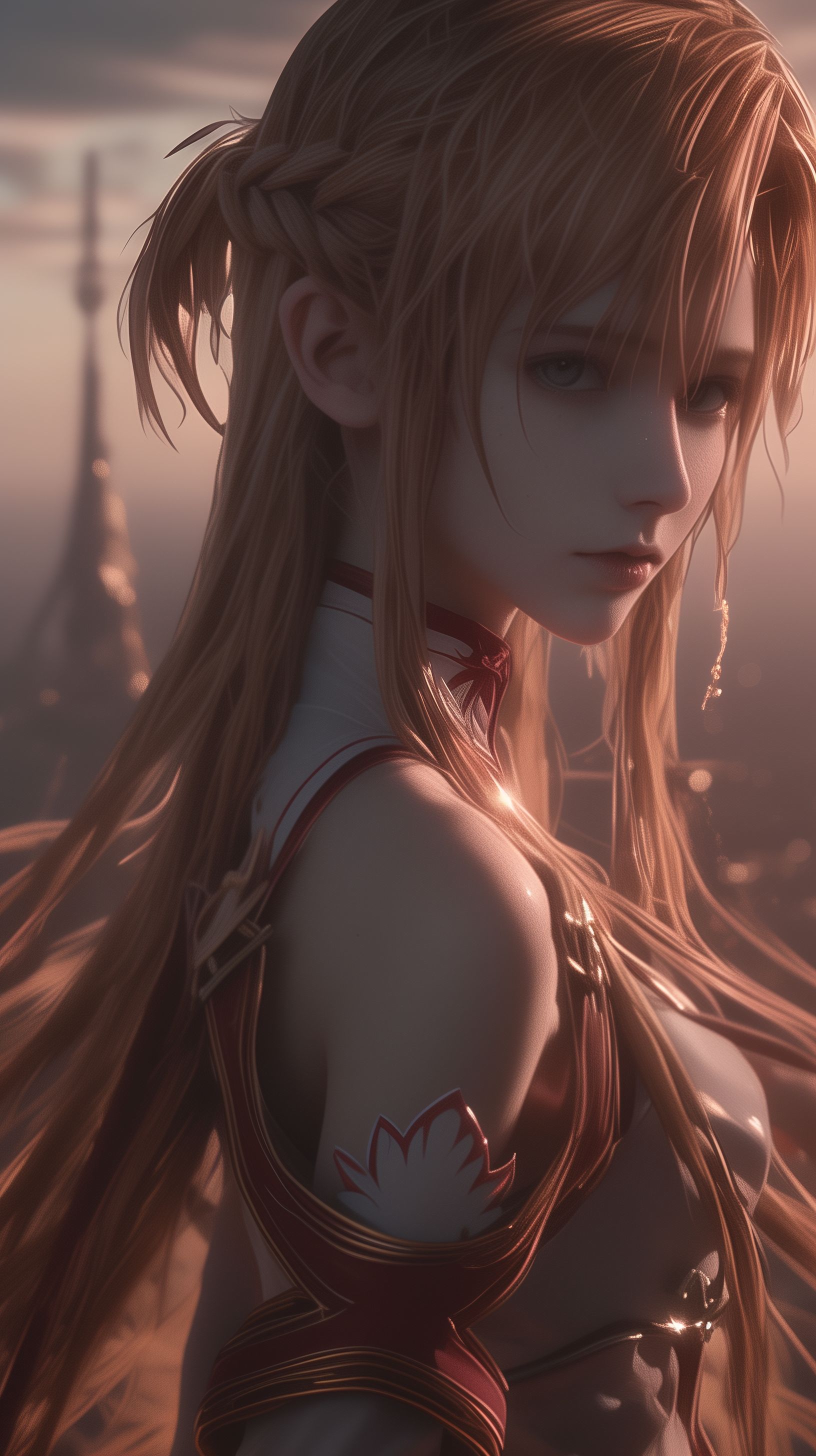 刀剑神域 ai绘画 壁纸分享 亚丝娜,第3张