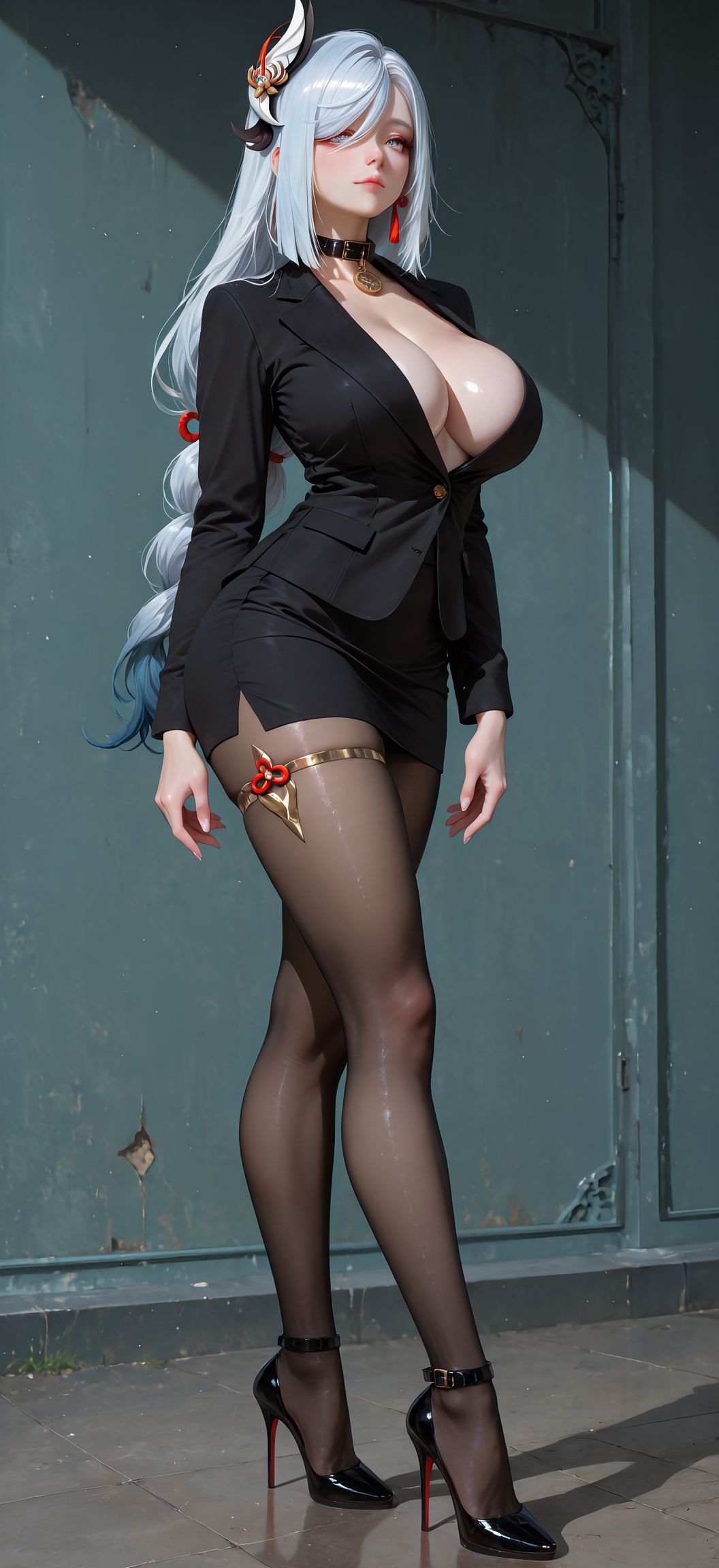 申鹤 二次元 漫画身材美女 原神,第3张