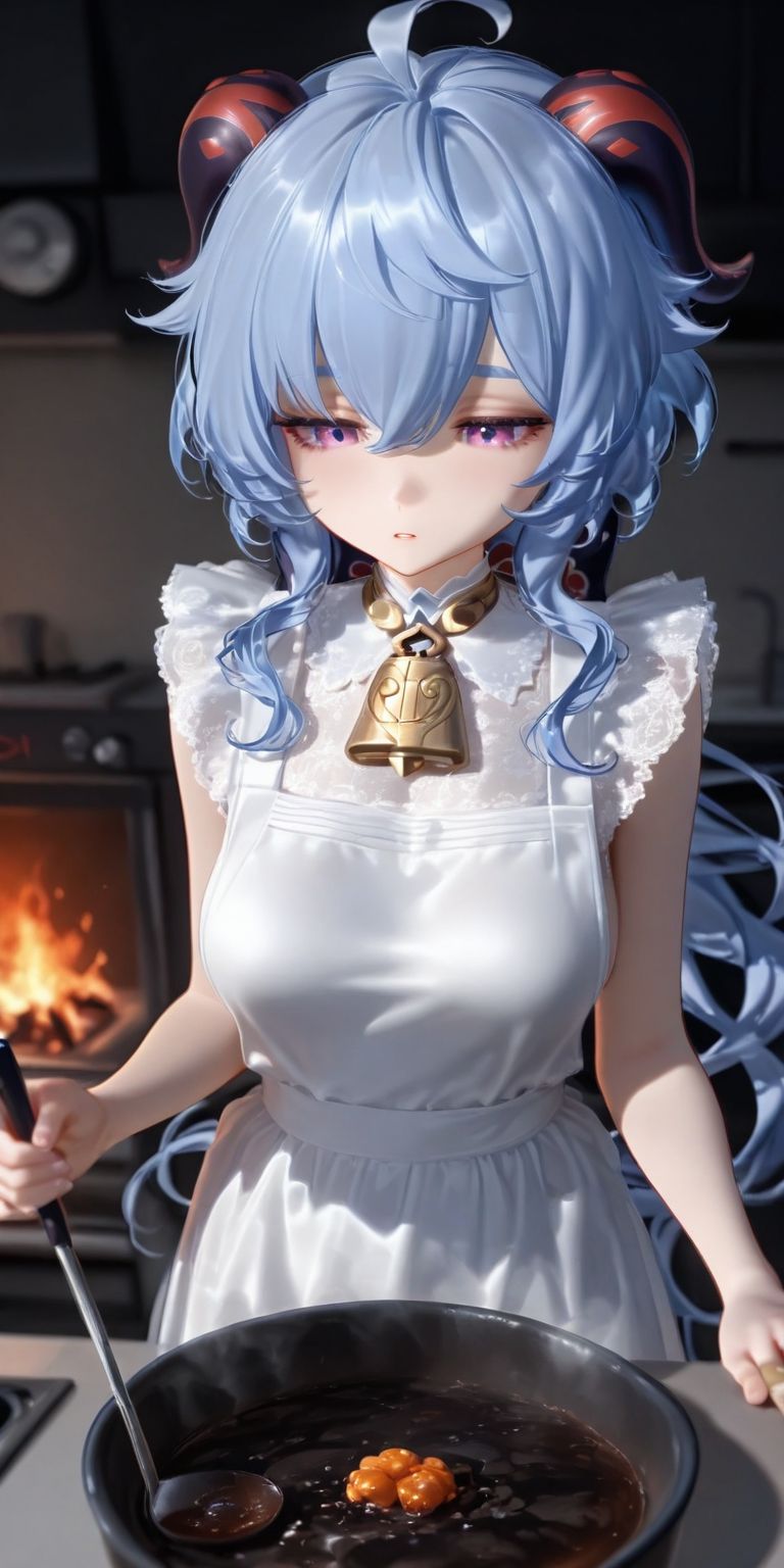 提瓦特女团厨娘做的黑暗料理 二次元美女 雷电将军 甘雨 原神 神里绫华,第2张