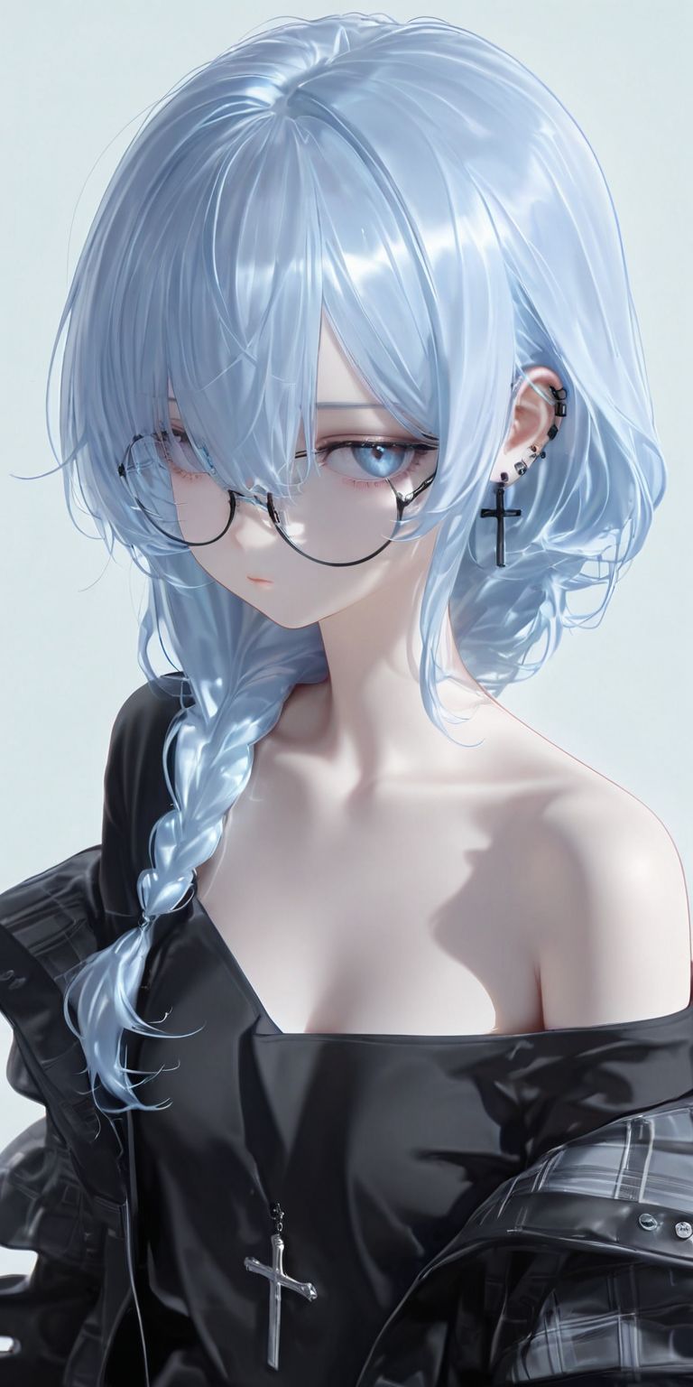 露肩 二次元女孩壁纸 唯美图片收藏分享,第1张