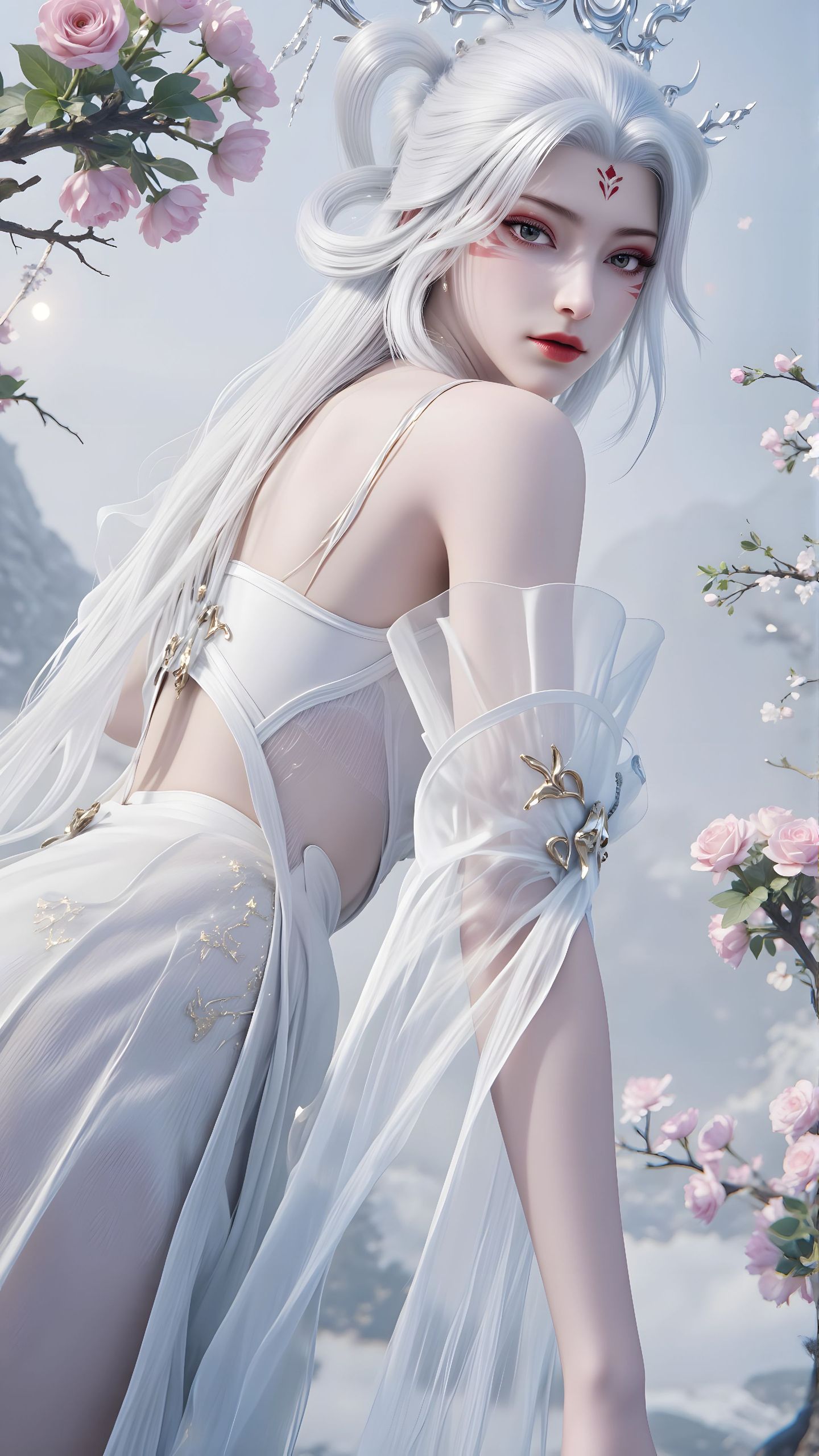 诛仙千年狐妖小白 国漫女神 高清壁纸美图,第2张