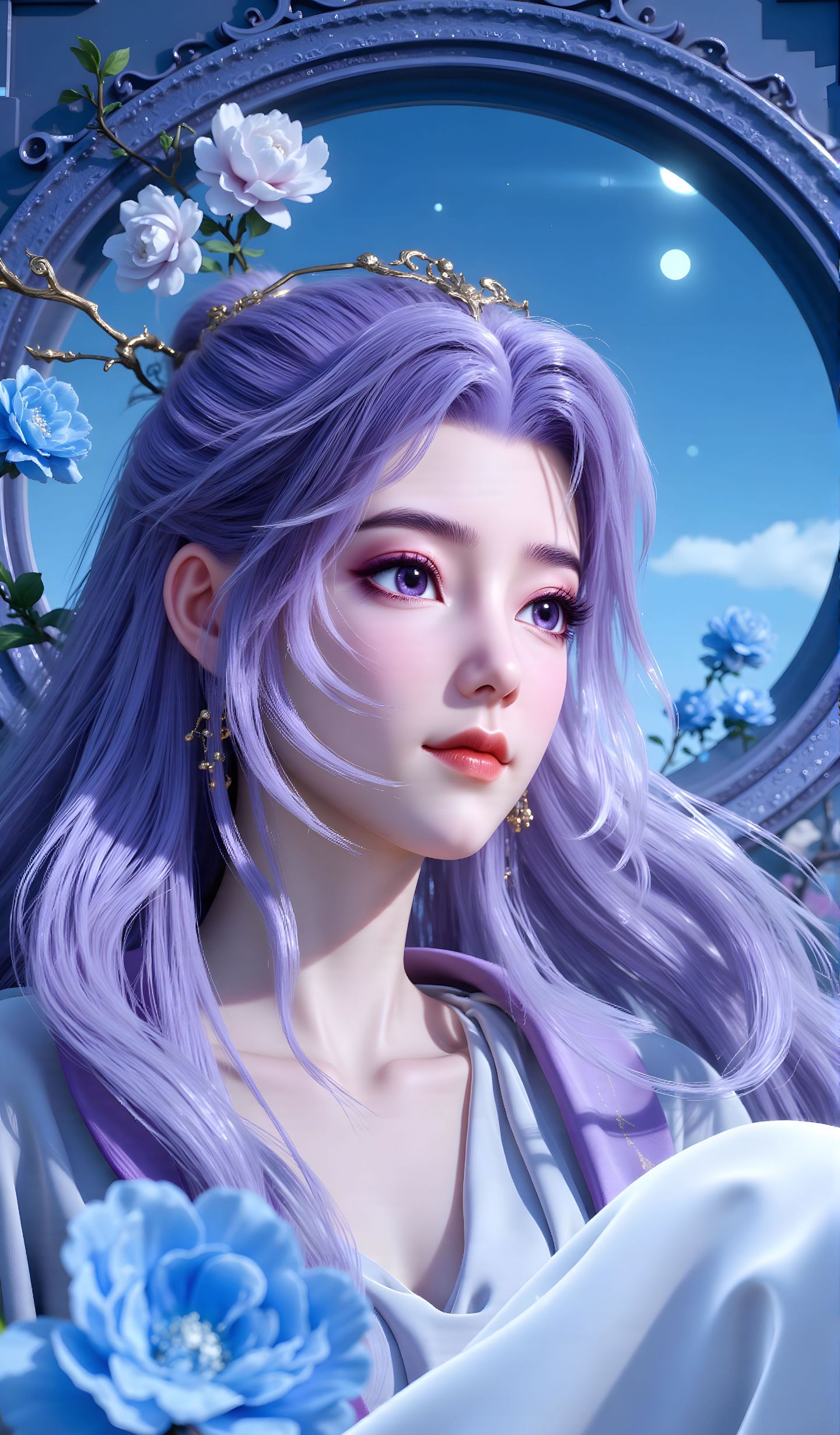 云霄仙子 国漫女神 师兄啊师兄动漫 超高清手机壁纸,第2张