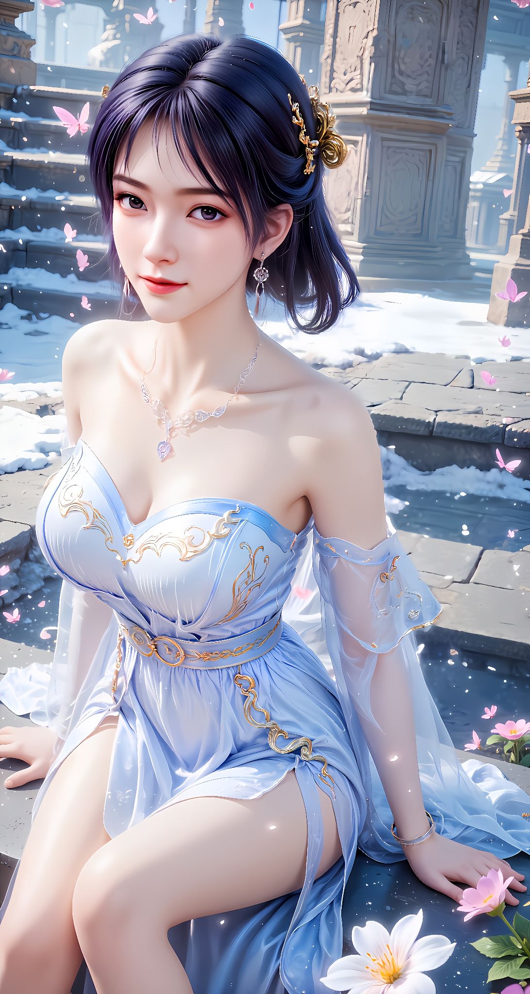 遮天 姬紫月 精美壁纸 动漫壁纸 国漫美女,第1张