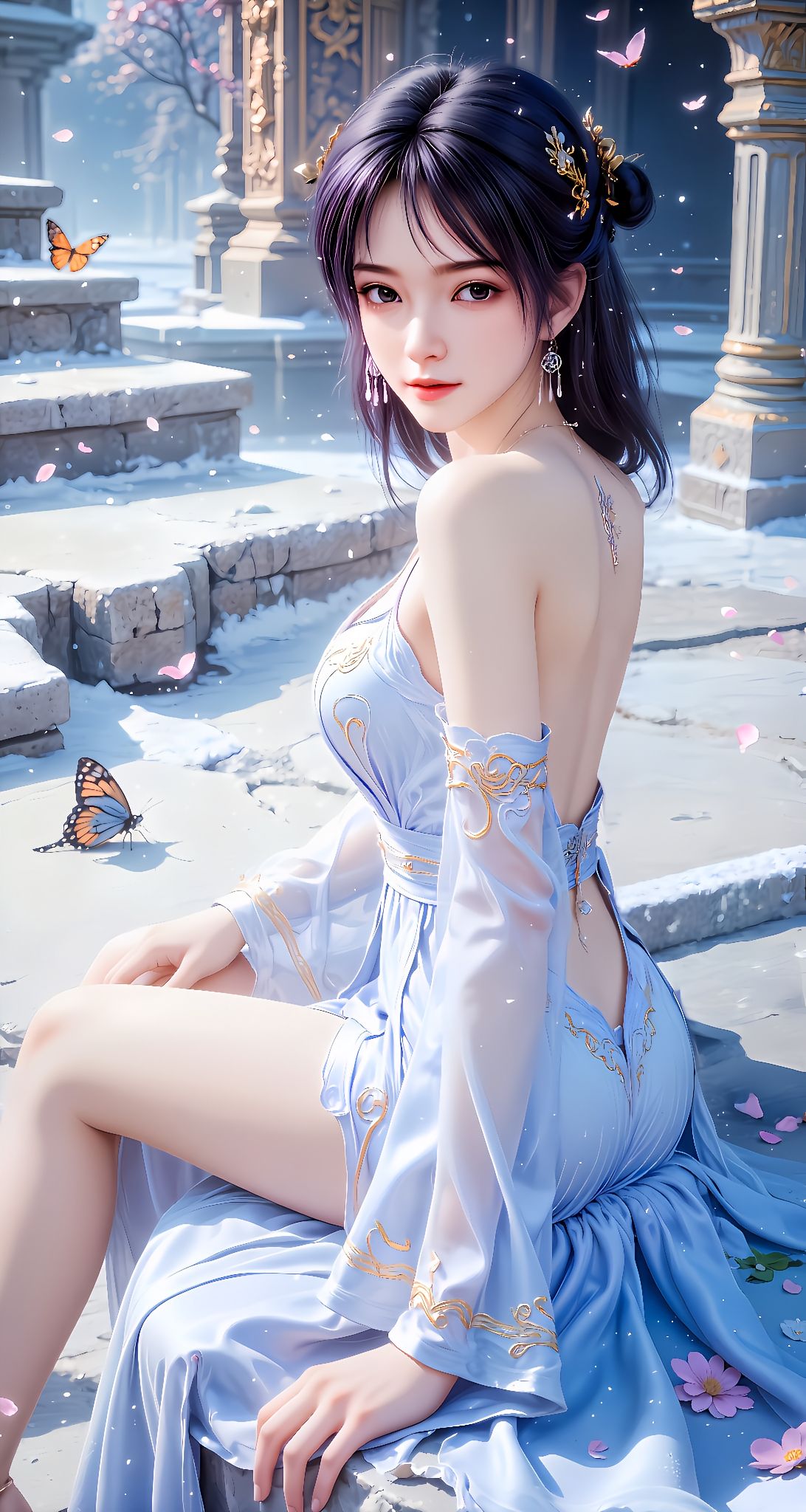 遮天 姬紫月 精美壁纸 动漫壁纸 国漫美女,第3张