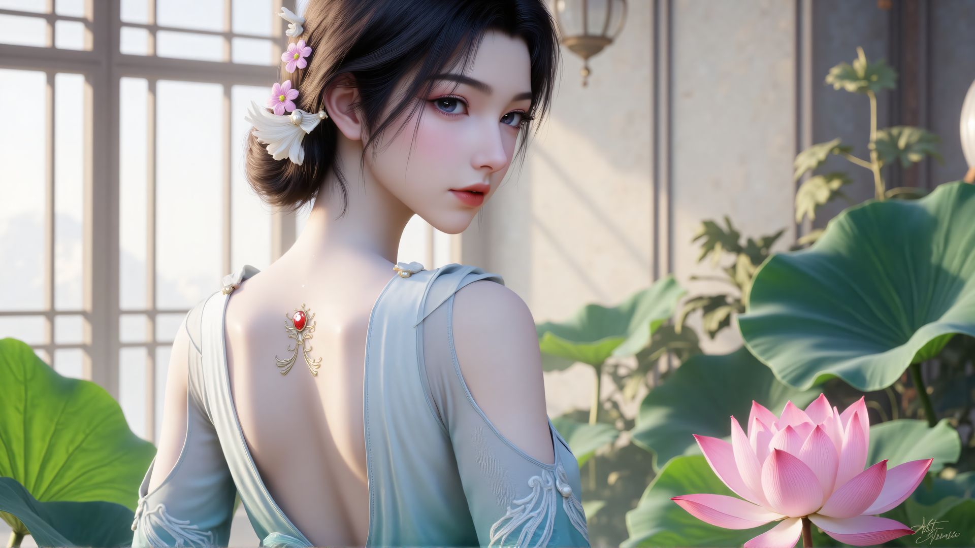凡人修仙传 宋玉 动漫国漫女神壁纸 电脑桌面壁纸,第1张