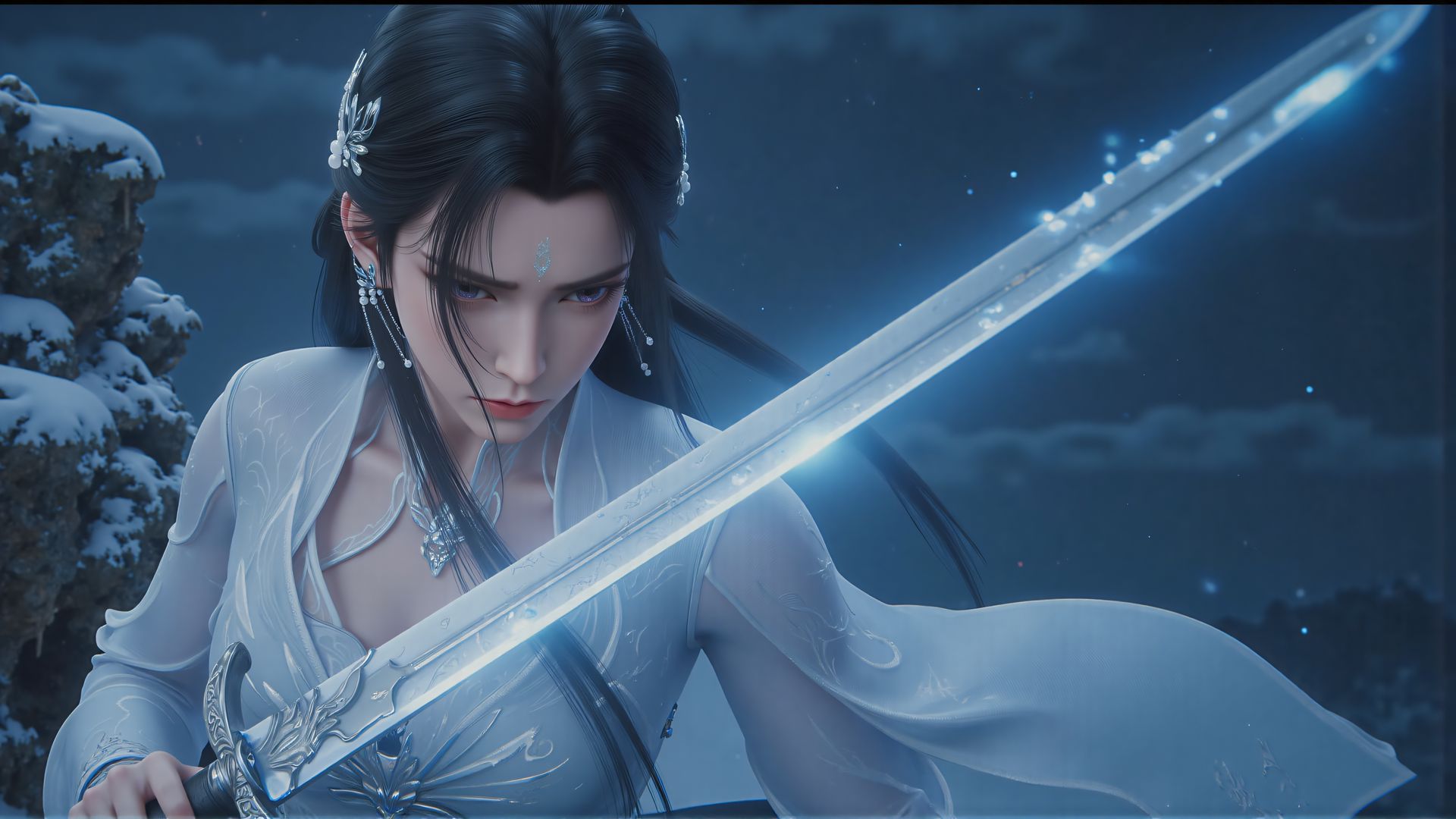 陆雪琪 绝美剑舞 电脑桌面壁纸 国漫女神 古风 诛仙,第4张 陆雪琪 绝美剑舞 电脑桌面壁纸 国漫女神 古风 诛仙,第4张