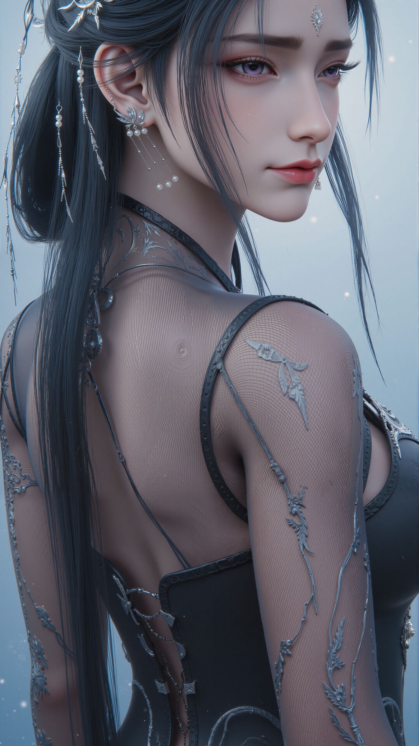 陆雪琪 暗黑系壁纸 动漫国漫 诛仙动画 超高清美图壁纸,第2张