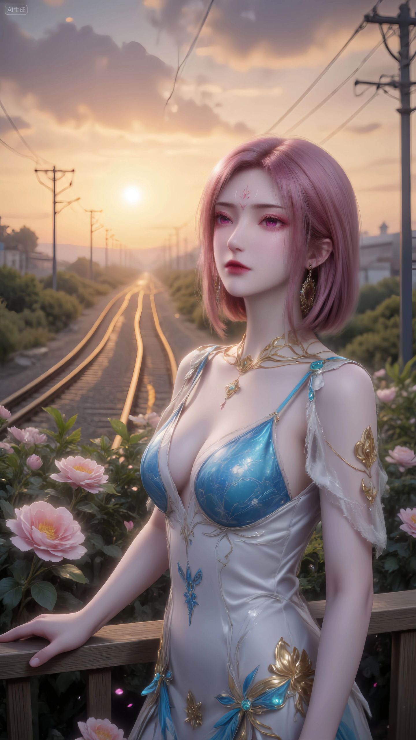 红蝶 仙逆 动画动漫壁纸 好看美女图片 手机锁屏背景,第2张