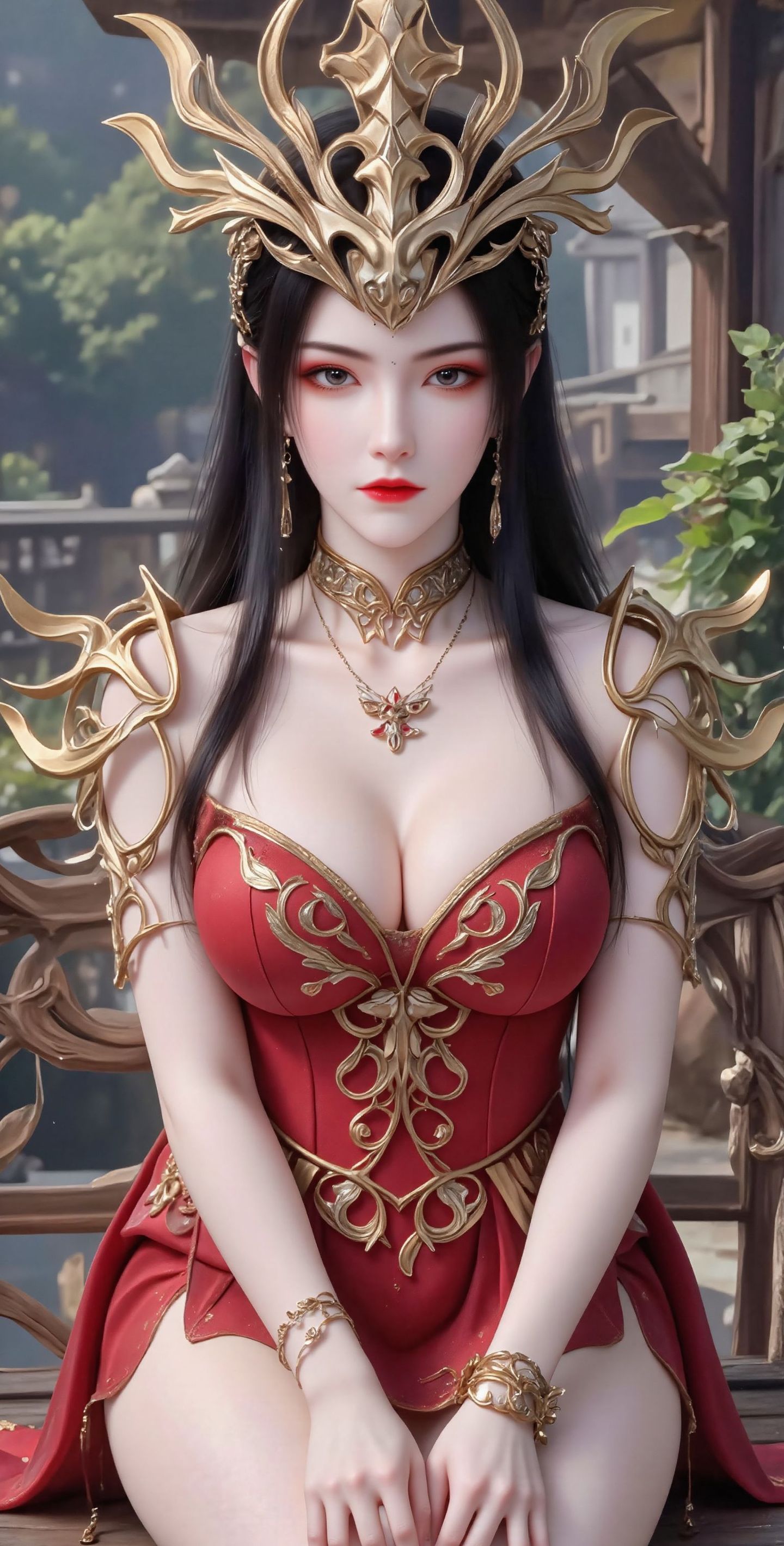 斗破苍穹 美杜莎 动画动漫国漫女神壁纸 御姐美女,第1张