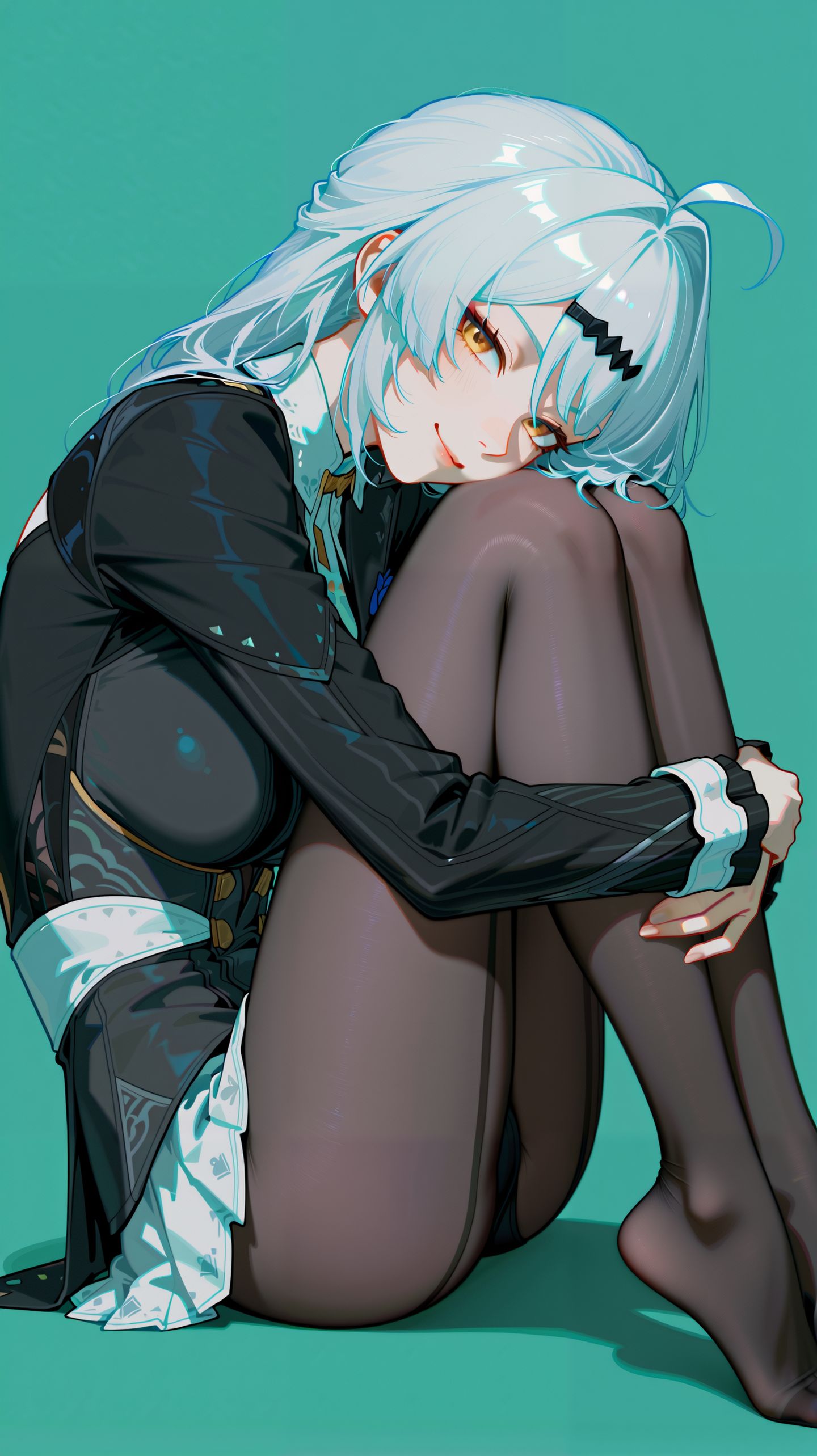 二次元手游绝区零 仪玄 高清壁纸美图 御姐 大长腿 黑丝 丝袜,第2张