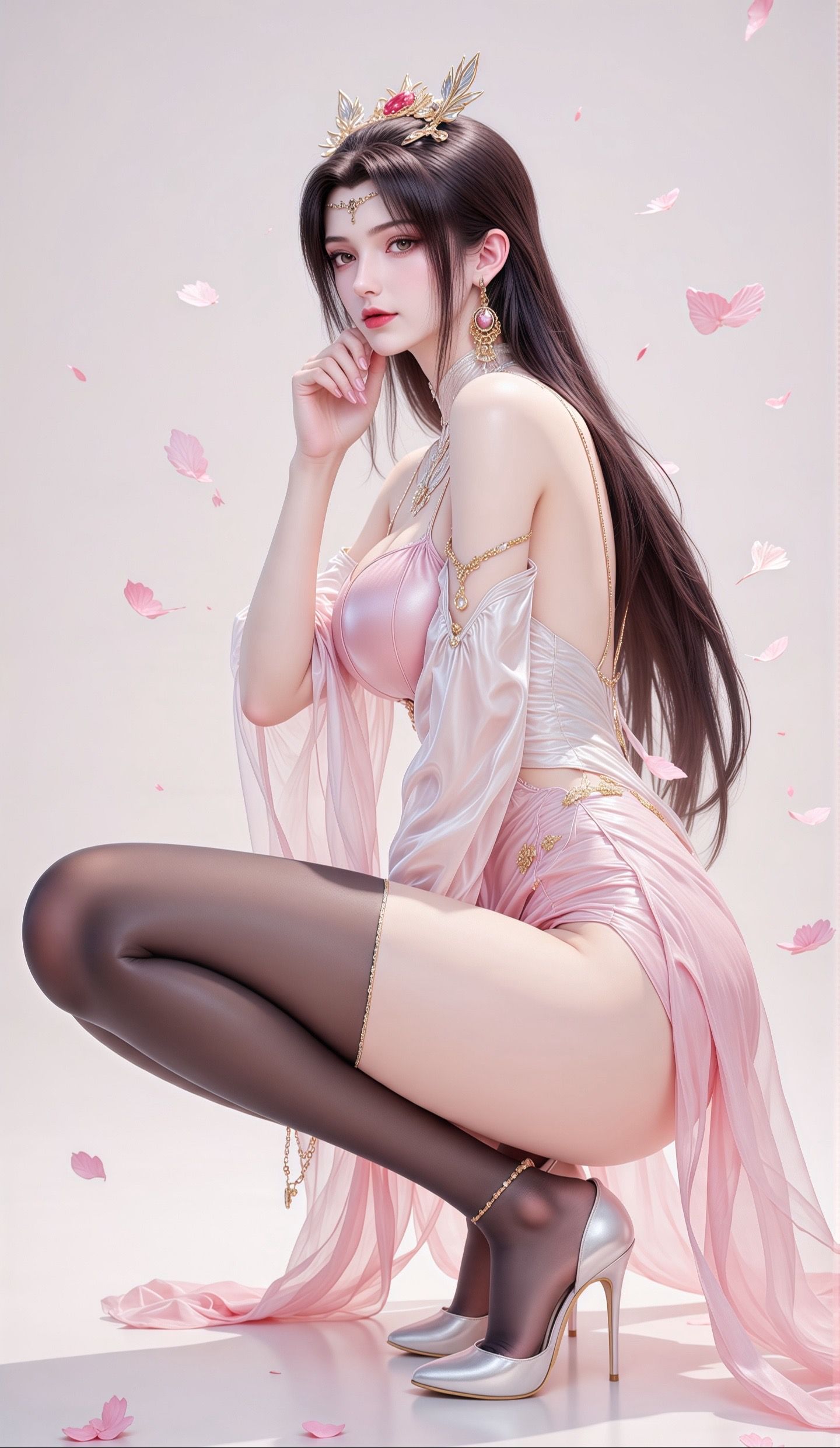 柳眉 国漫大长腿美女,第1张