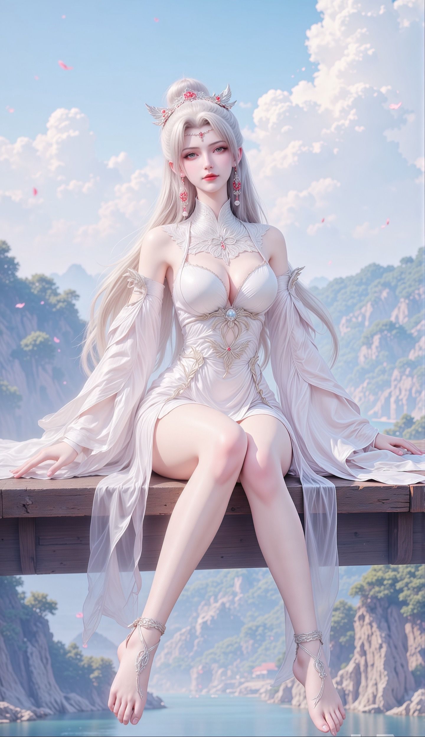 柳眉 国漫大长腿美女,第4张