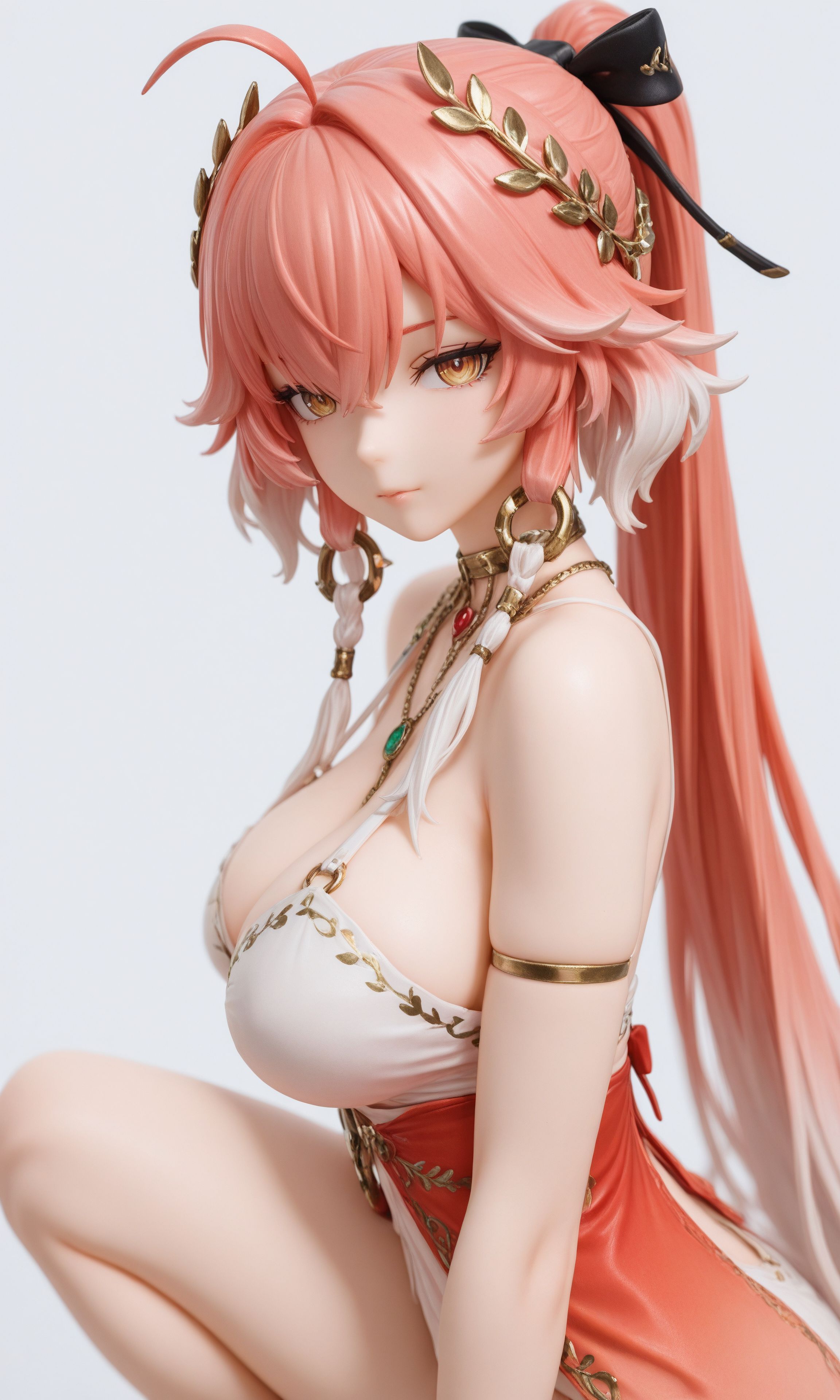 AI游戏角色手办 茜特菈莉 原神 长离 鸣潮 高清壁纸图片,第1张