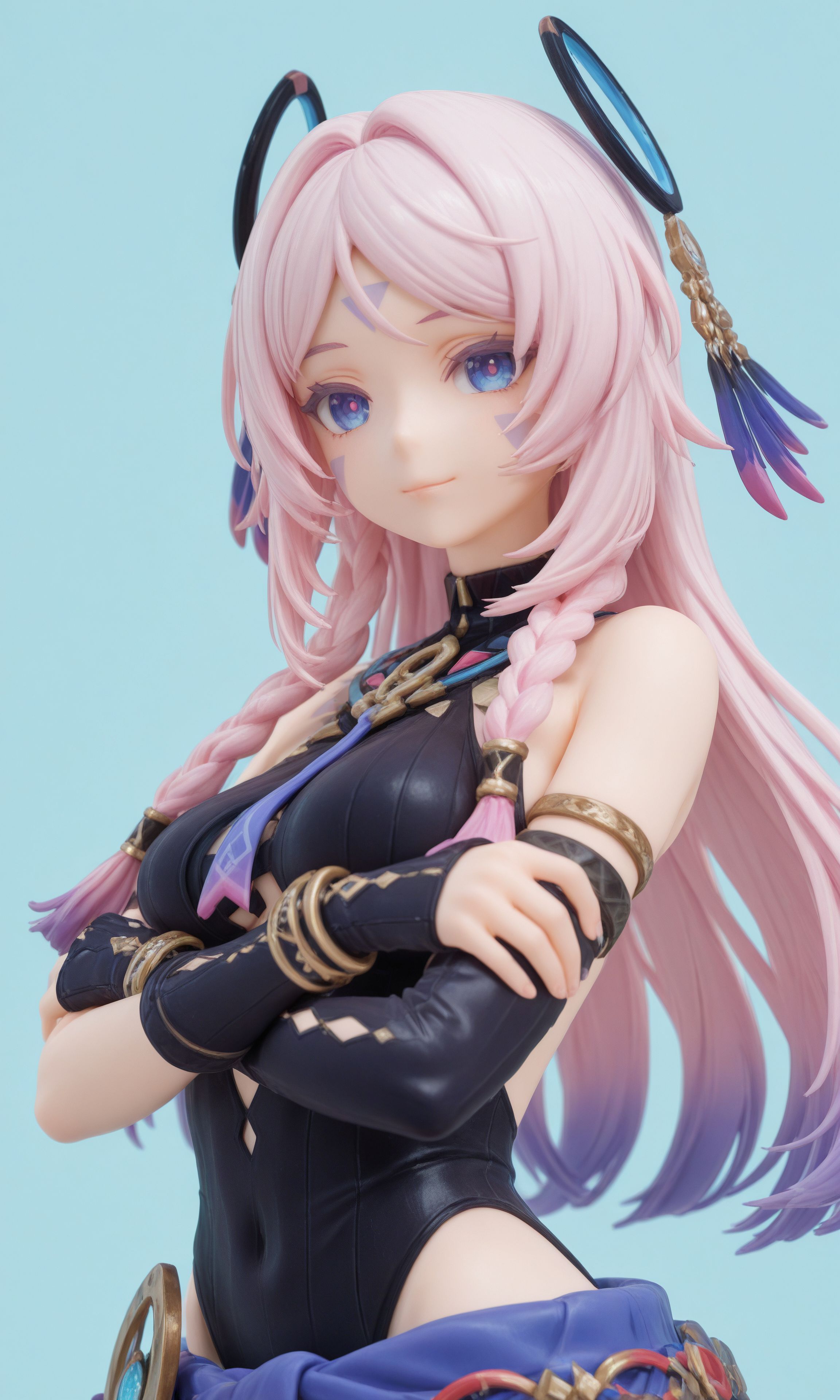 AI游戏角色手办 茜特菈莉 原神 长离 鸣潮 高清壁纸图片,第2张