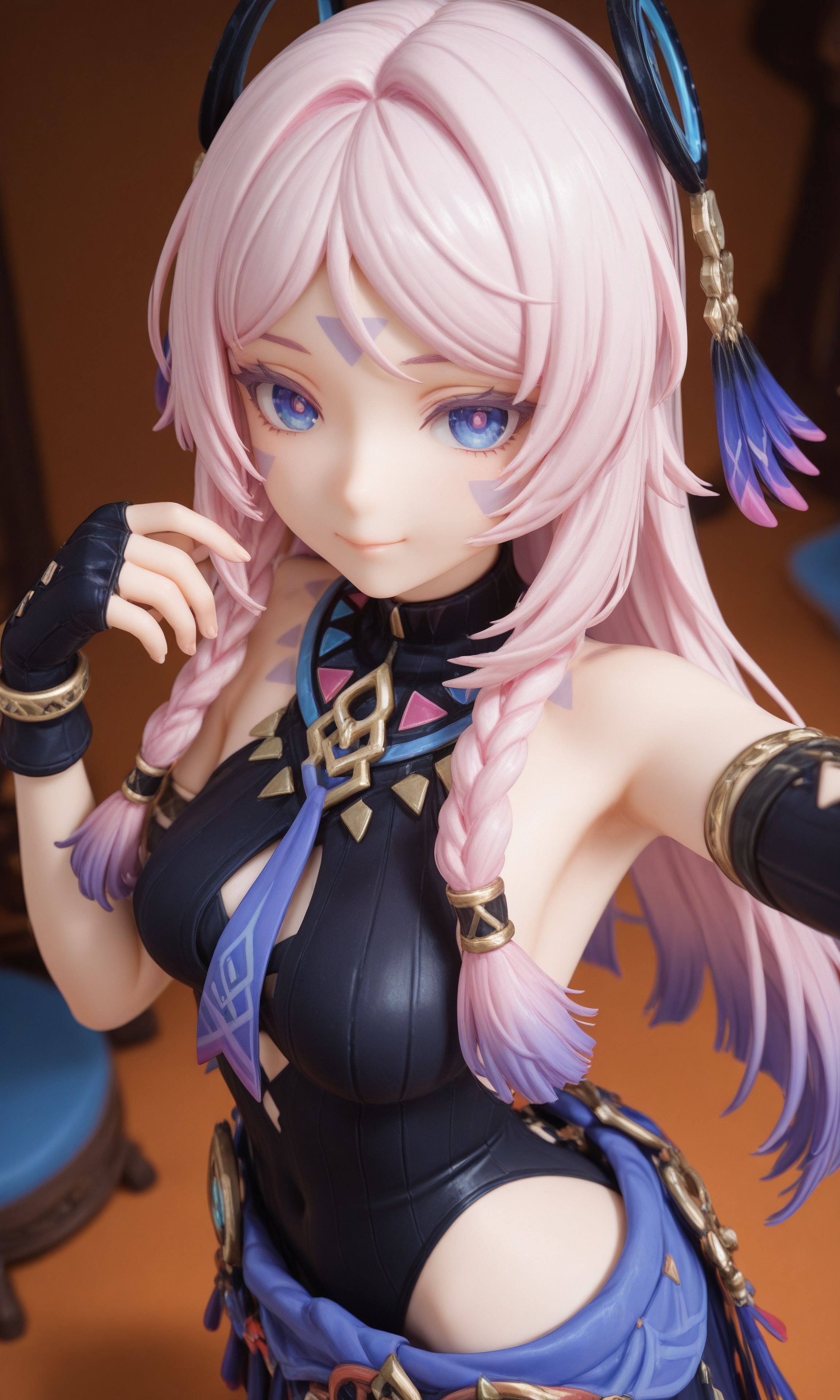 AI游戏角色手办 茜特菈莉 原神 长离 鸣潮 高清壁纸图片,第3张