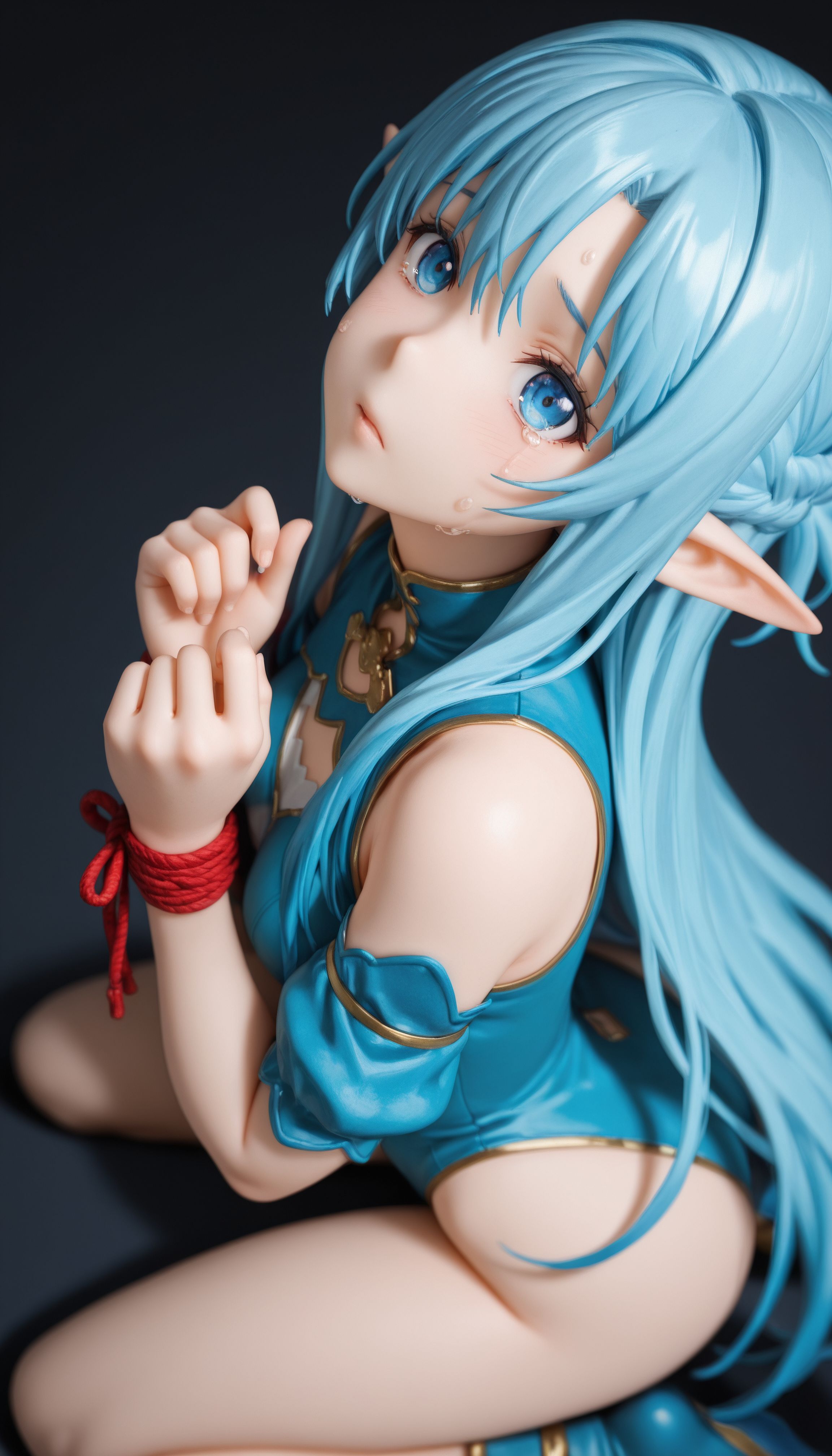 亚斯娜 二次元AI手办壁纸图片 刀剑神域 高清美图,第1张