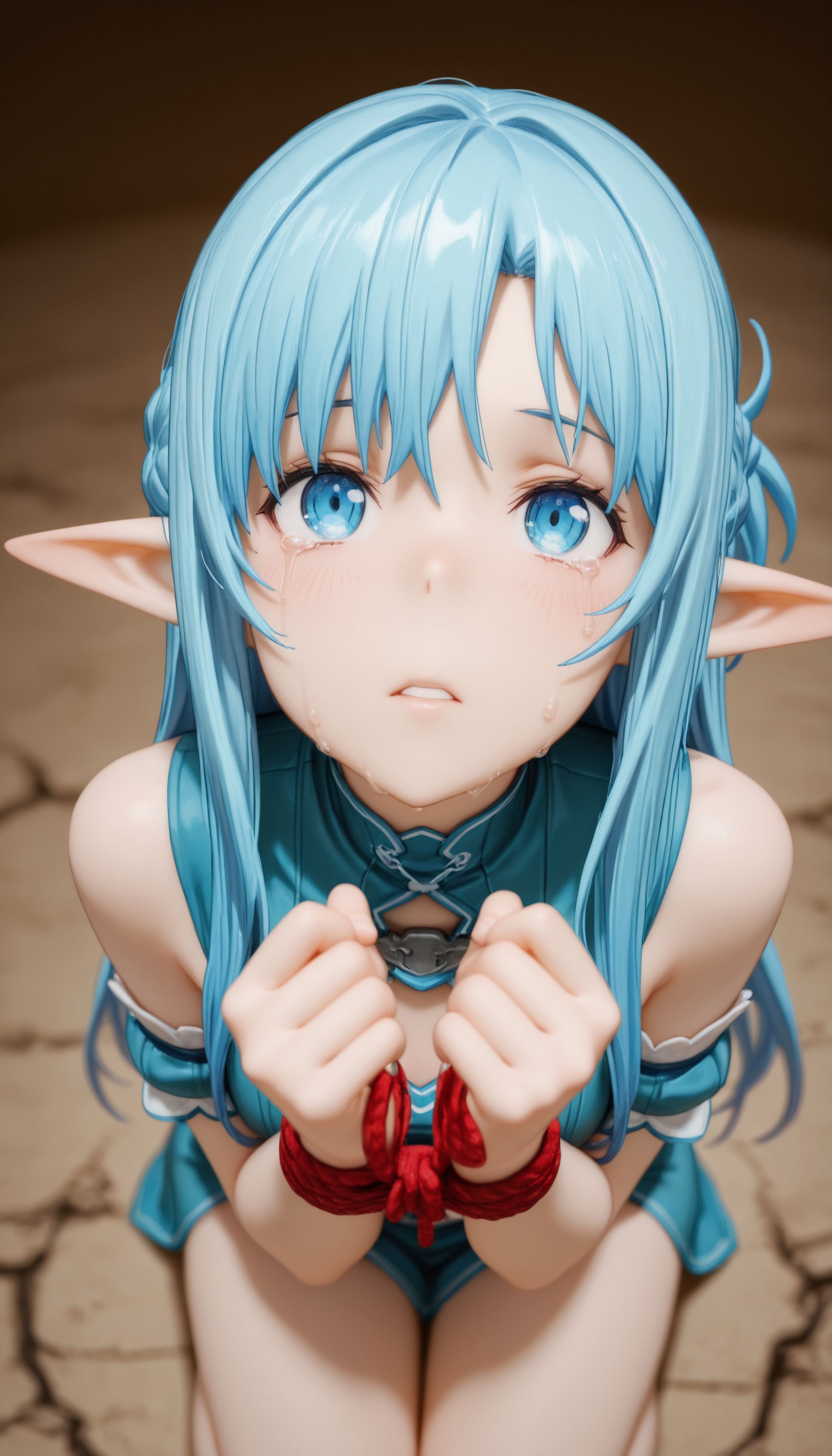 亚斯娜 二次元AI手办壁纸图片 刀剑神域 高清美图,第2张