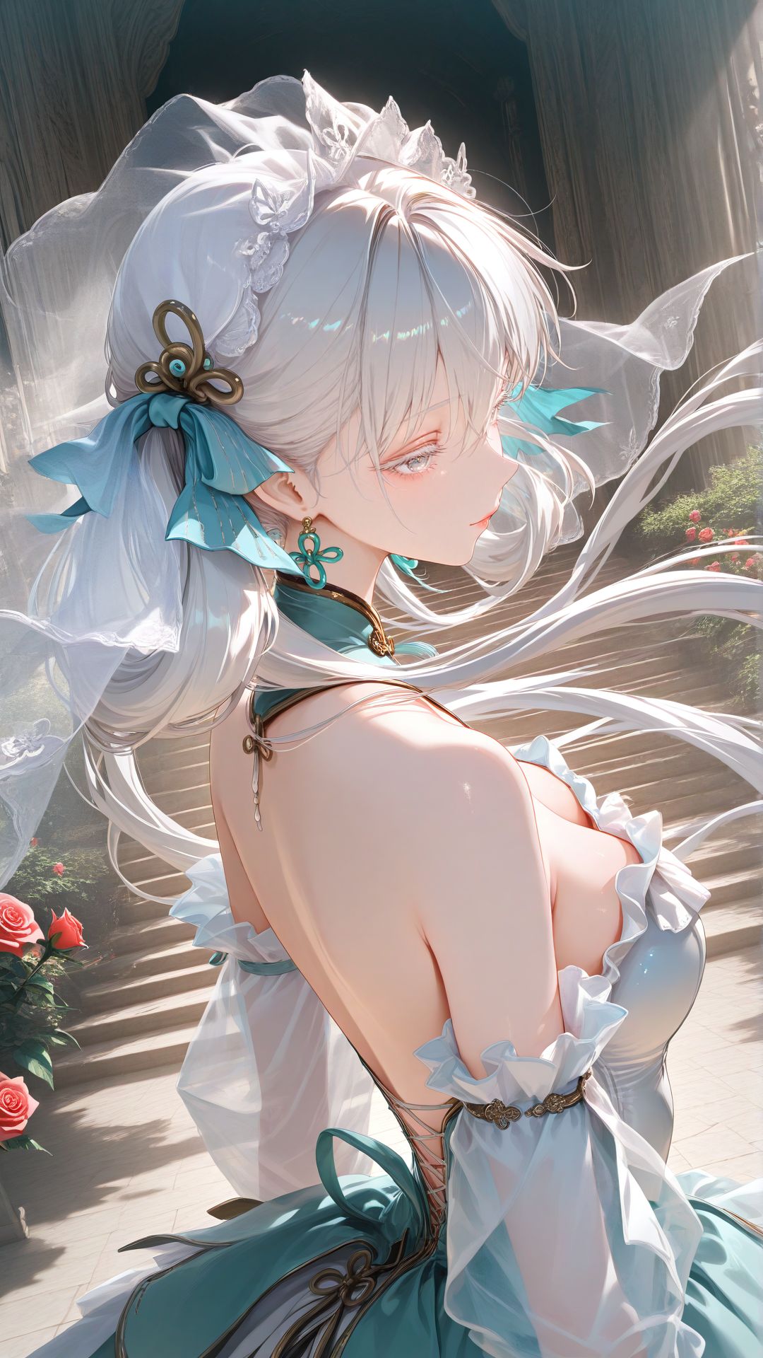 鸣潮今汐 侧脸侧颜 唯美高清壁纸,第4张