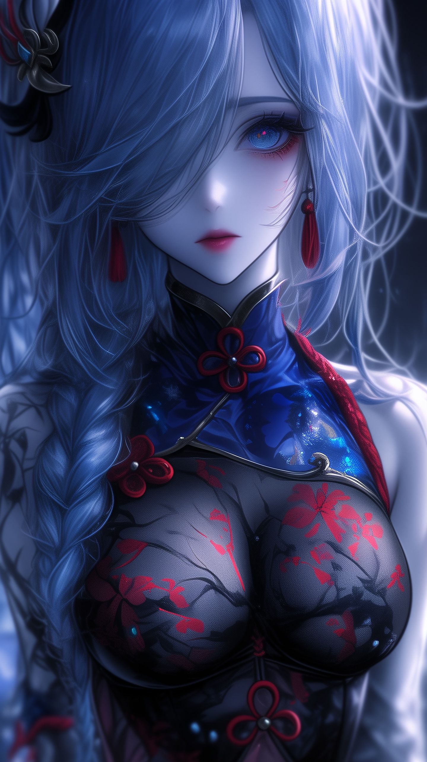 二次元游戏原神 锁屏壁纸 高清壁纸 申鹤,第1张