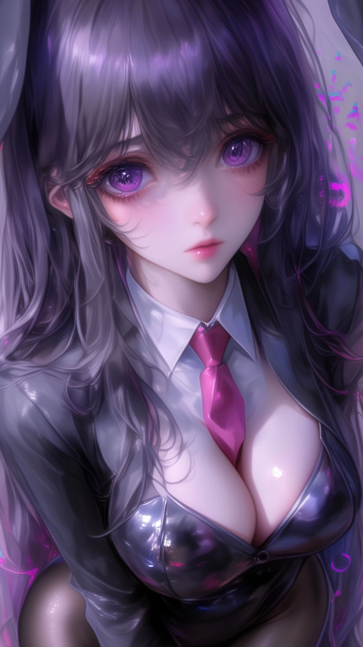 二次元 樱岛麻衣 高清壁纸 兔女郎 御姐 丝袜黑丝,第1张