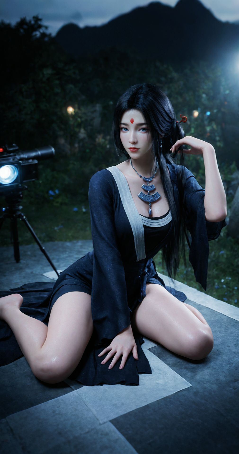 凡人修仙传 动漫国漫女神美女壁纸 性感大长腿,第3张