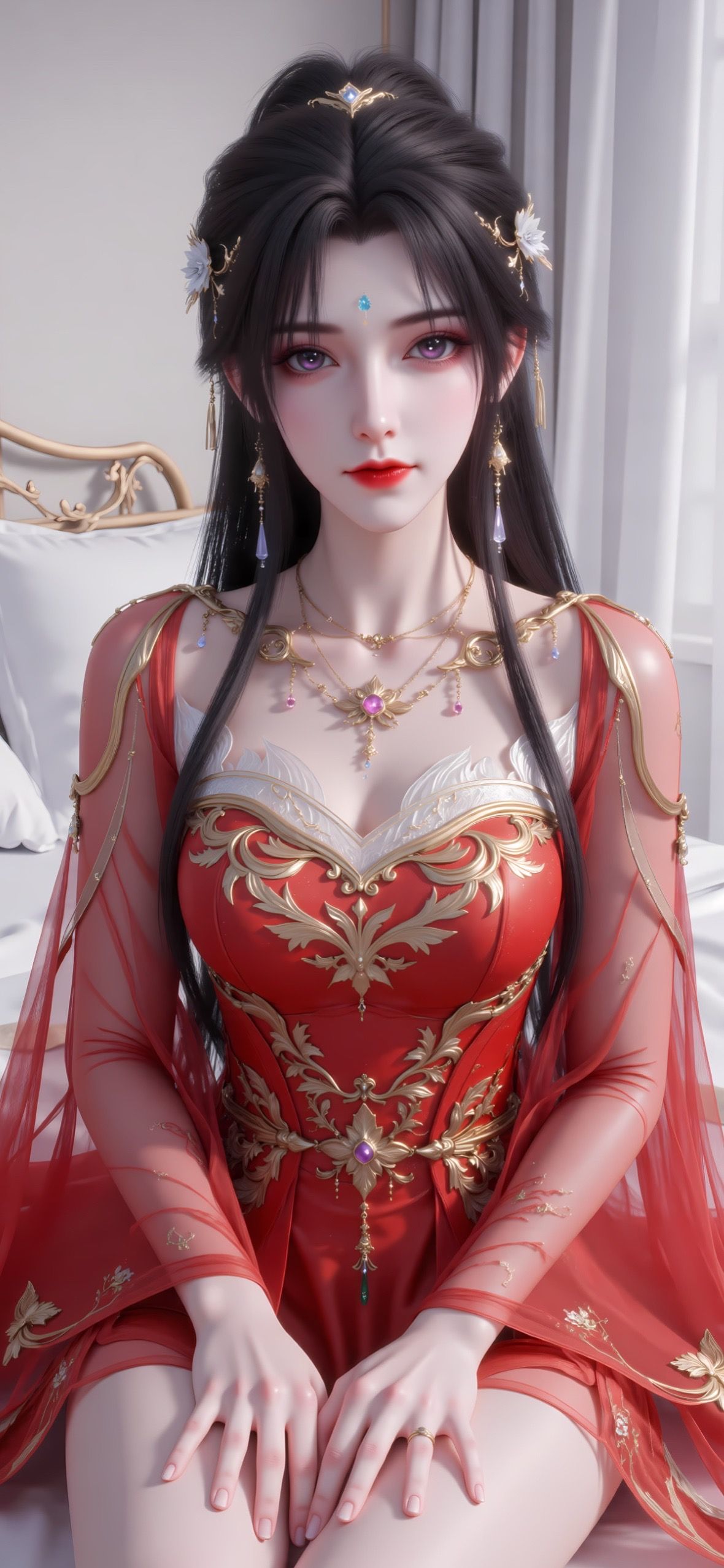 国漫女神 清漪 动漫美女壁纸 完美世界动画,第3张