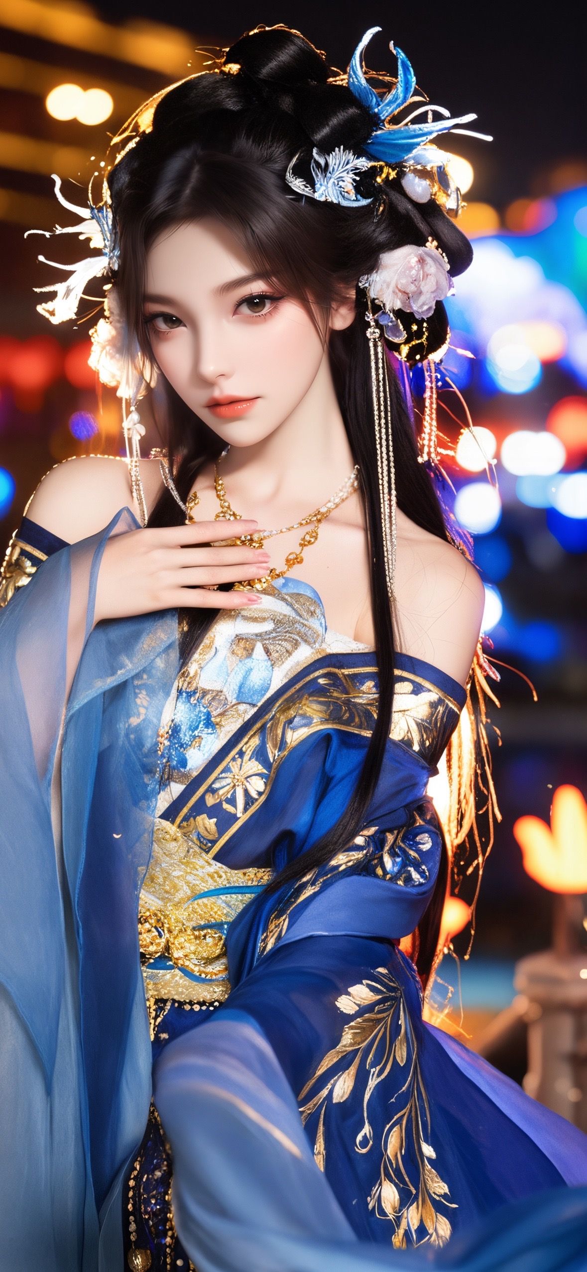 动漫国漫美女壁纸 国漫女神 云望舒,第2张