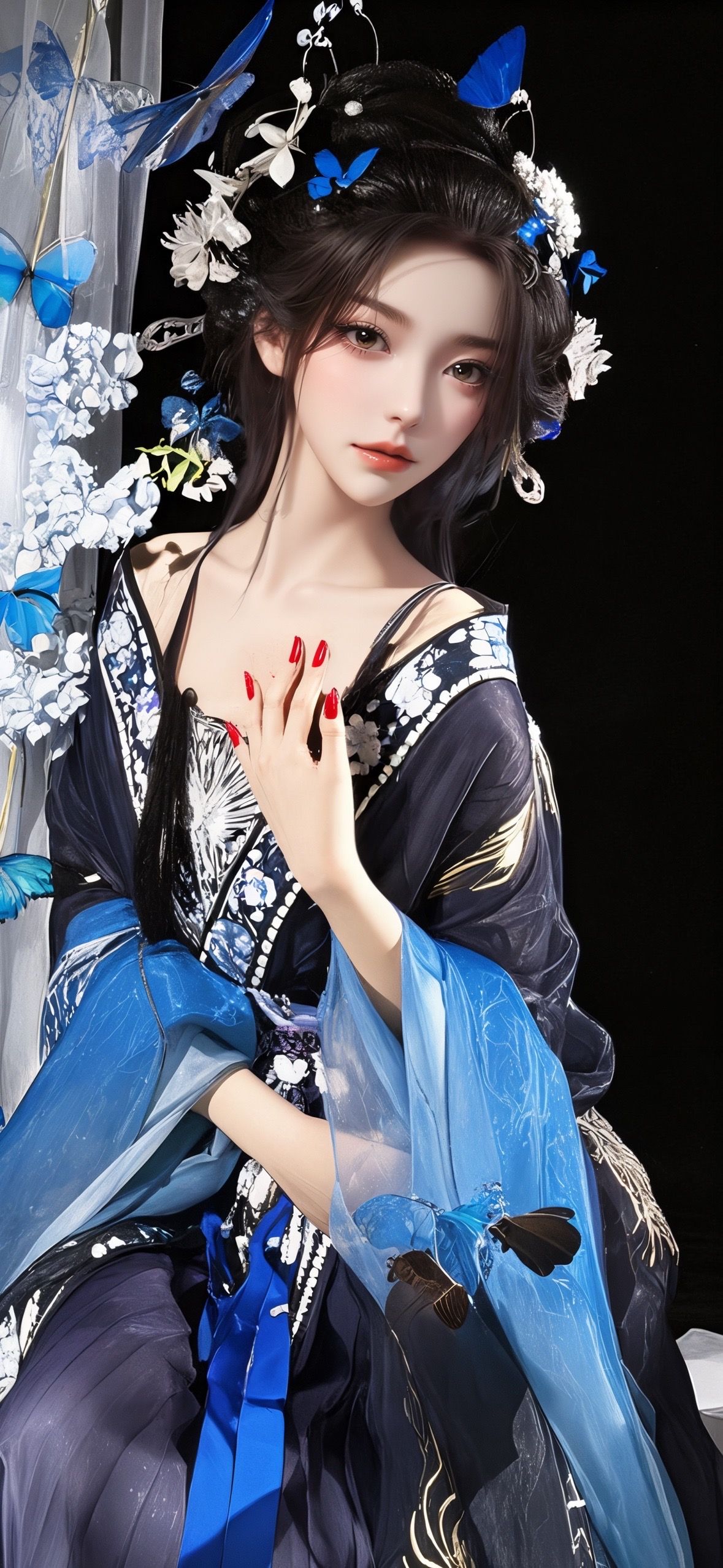 动漫国漫美女壁纸 国漫女神 云望舒,第3张