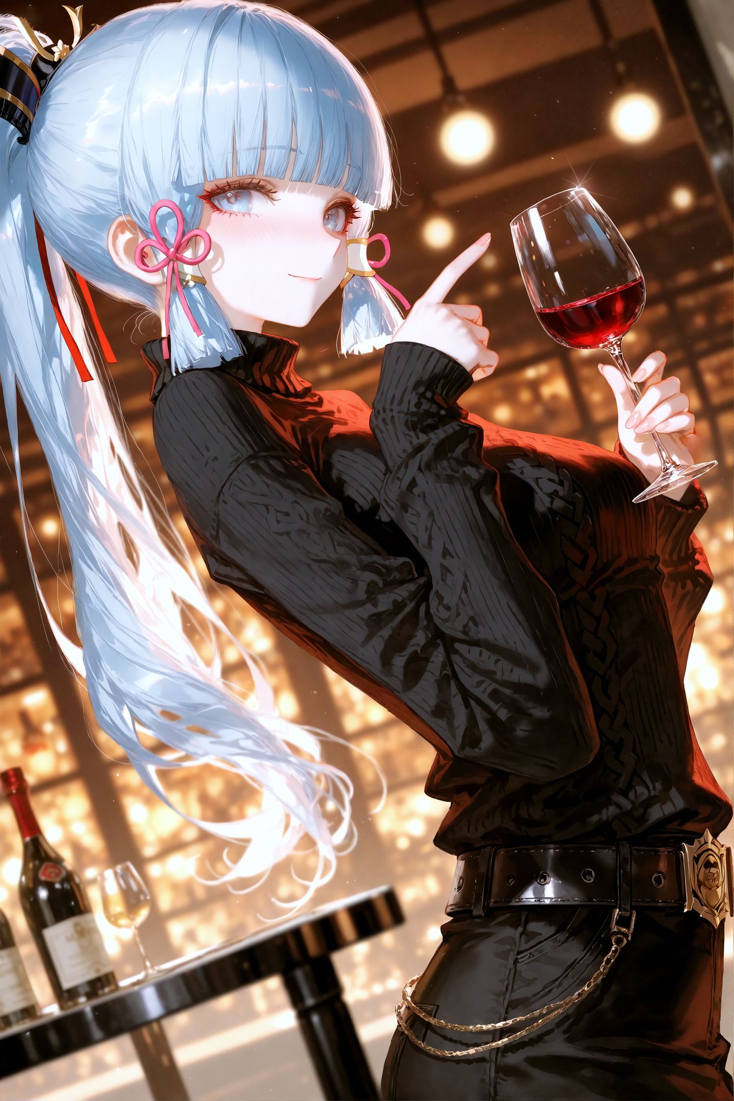 原神 甘雨 申鹤 雷神 凌华 游戏壁纸,第5张