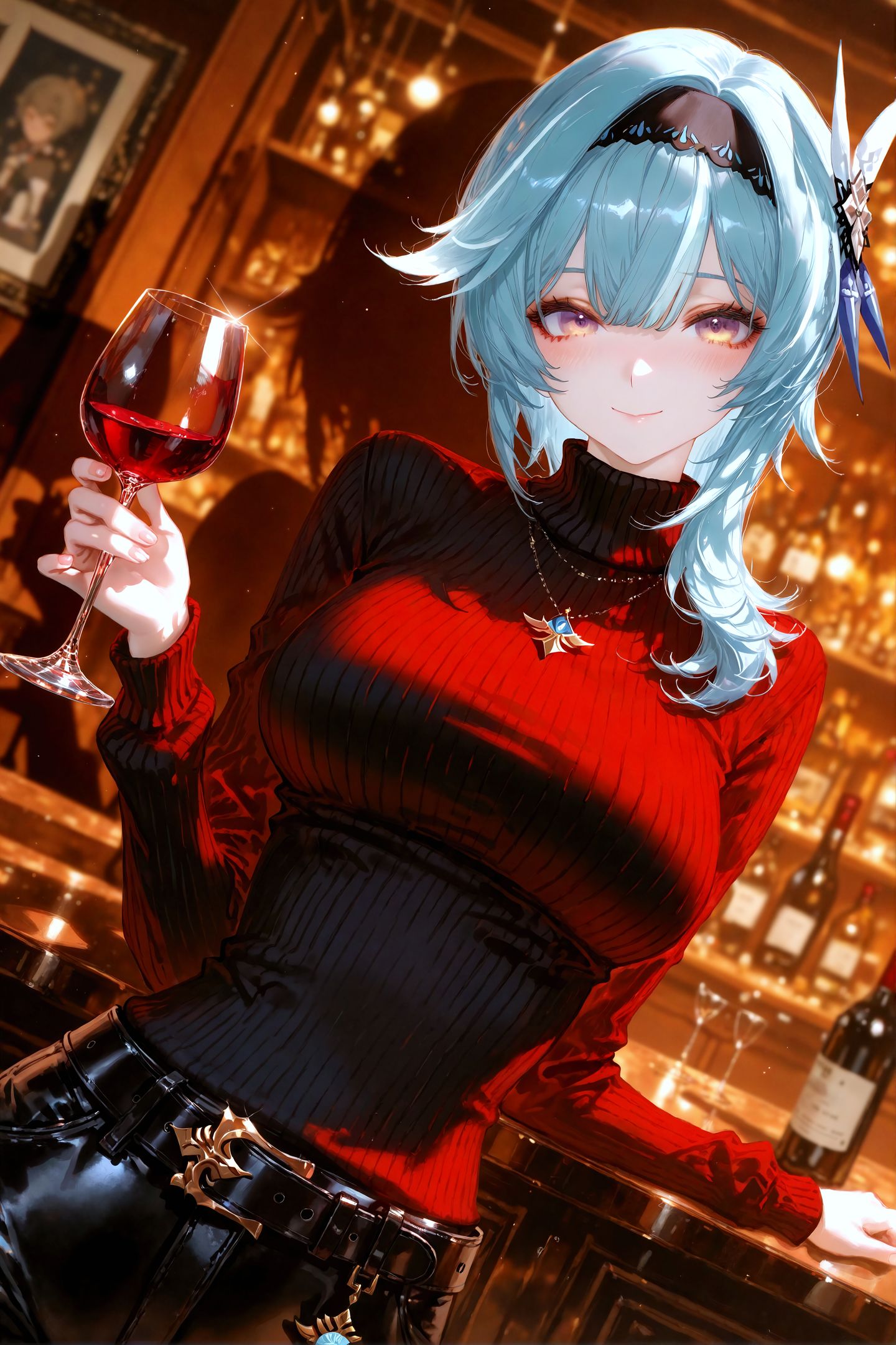 原神 甘雨 申鹤 雷神 凌华 游戏壁纸,第4张