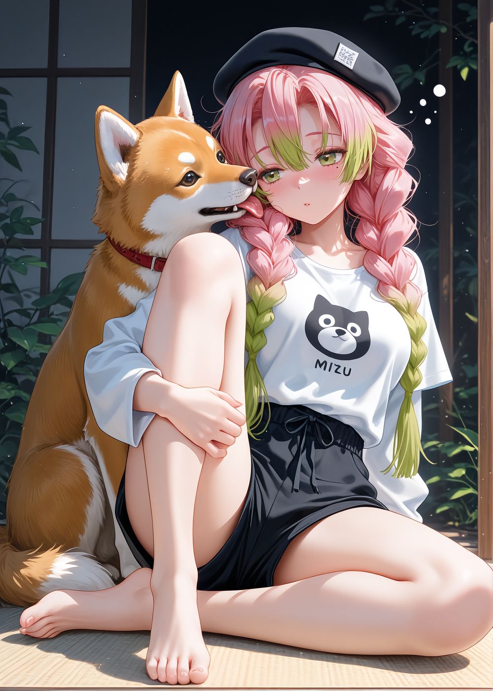 鬼灭之刃 甘露寺蜜璃 蝴蝶忍 祢豆子 动漫壁纸,第3张