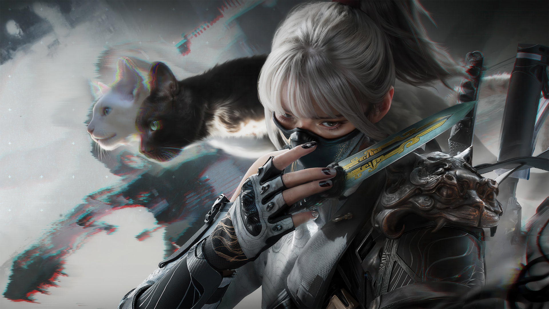 三角洲行动水墨云图 麦晓雯 电脑桌面高清壁纸,第1张